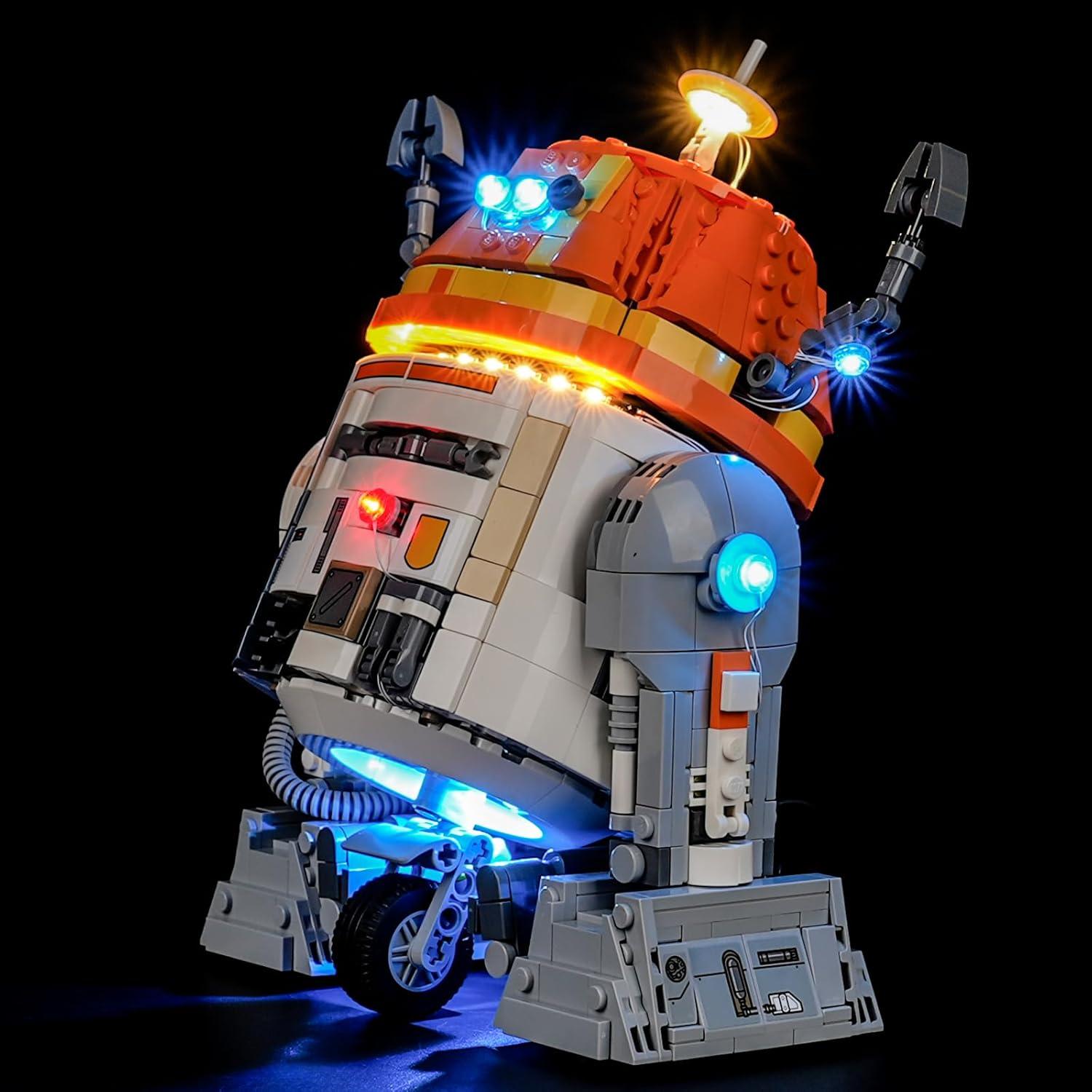 Kit de Luz LED YEABRICKS para Lego Chopper Star Wars
