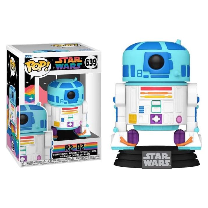 Funko Pop R2-D2 Star Wars Orgullo 2023 + Protector ToyBop