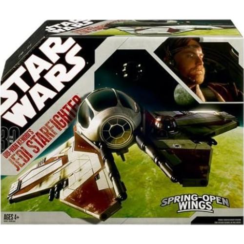 Vehículo Starfighter Obi-Wan Kenobi Hasbro 12x26.4x32.8cm