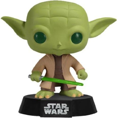 Figura Coleccionable Yoda Funko Pop Star Wars 9.5 cm