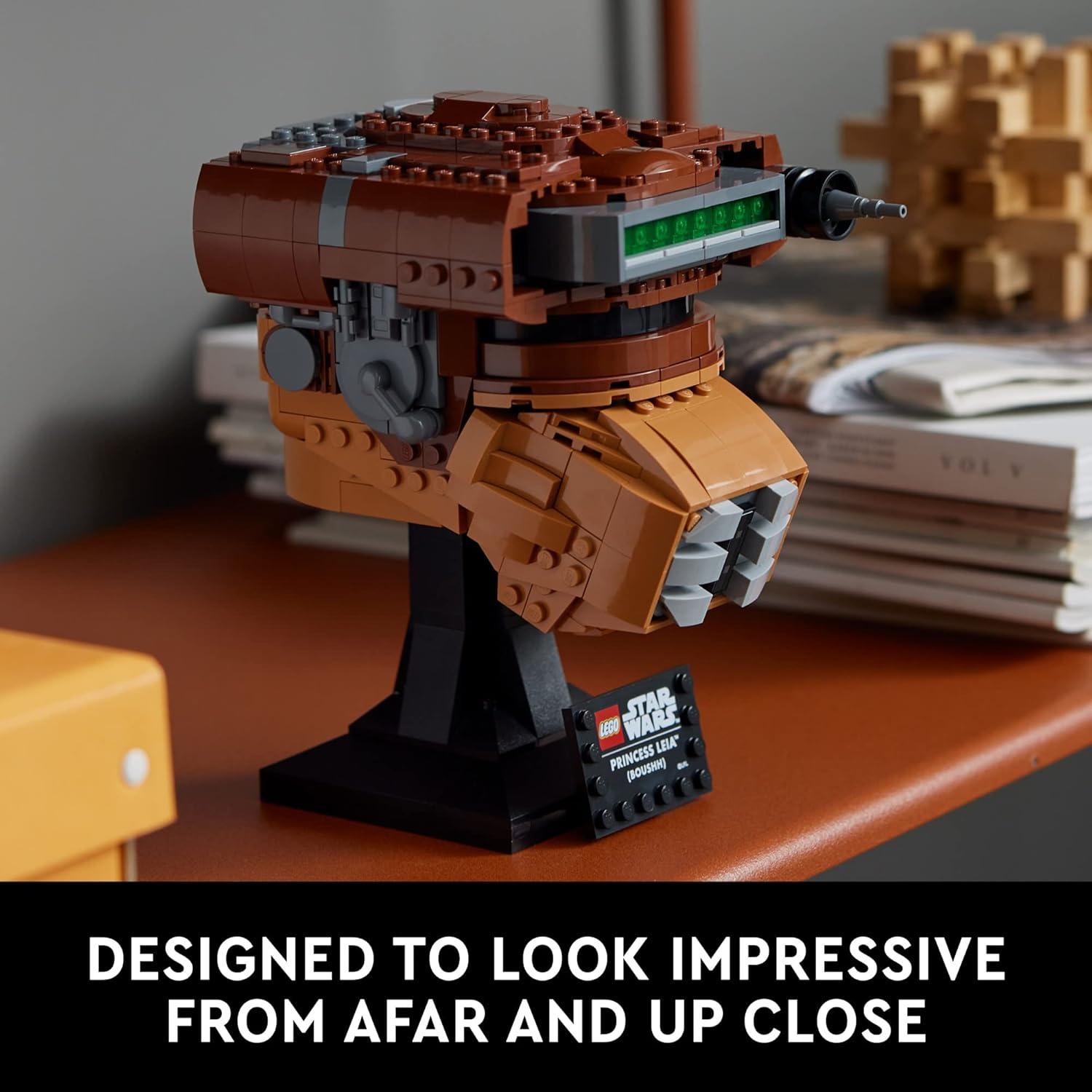 Set de casco LEGO Star Wars Princesa Leia Boushh 75351