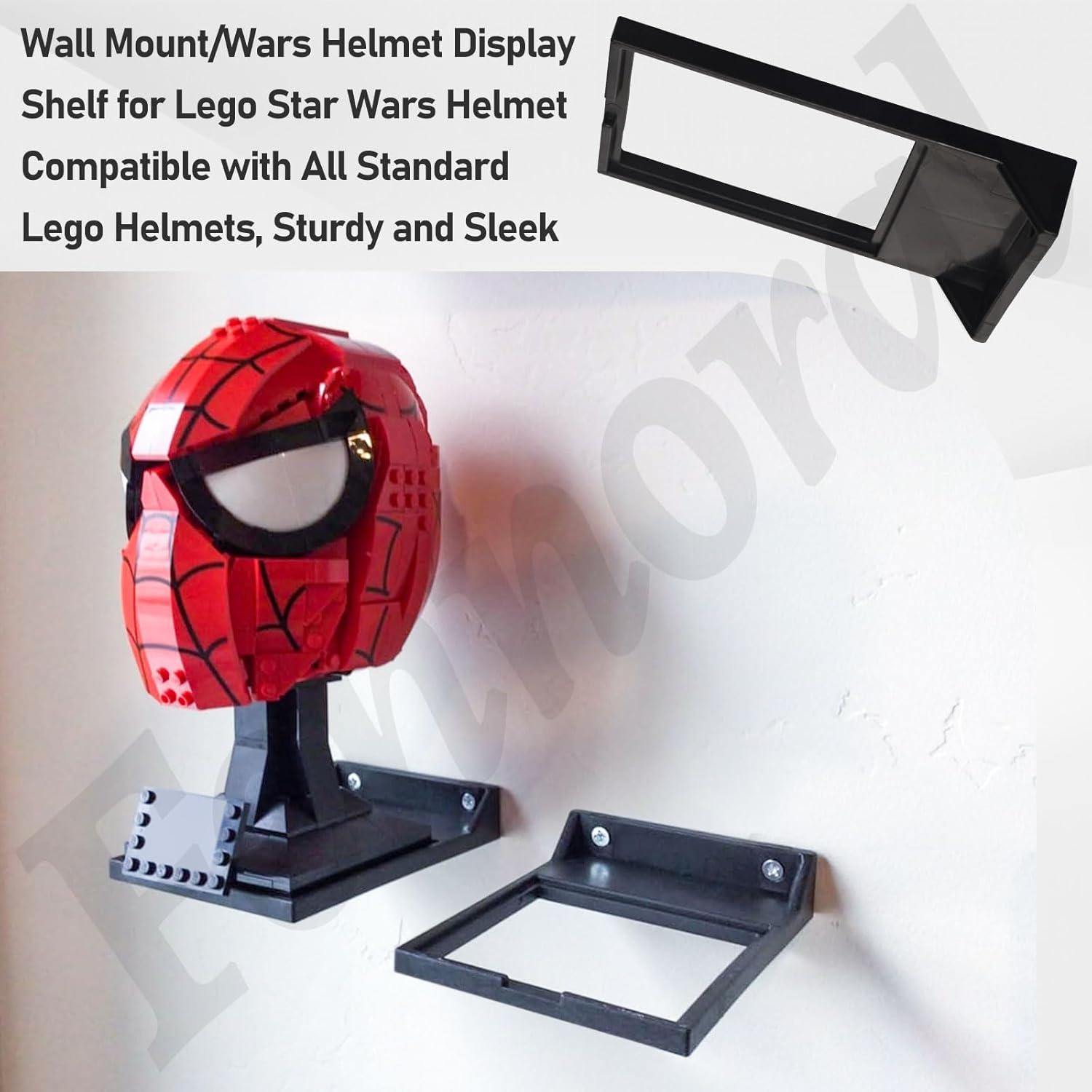 Estante de Exhibición de Casco Montado en Pared Fennoral 4 Pack