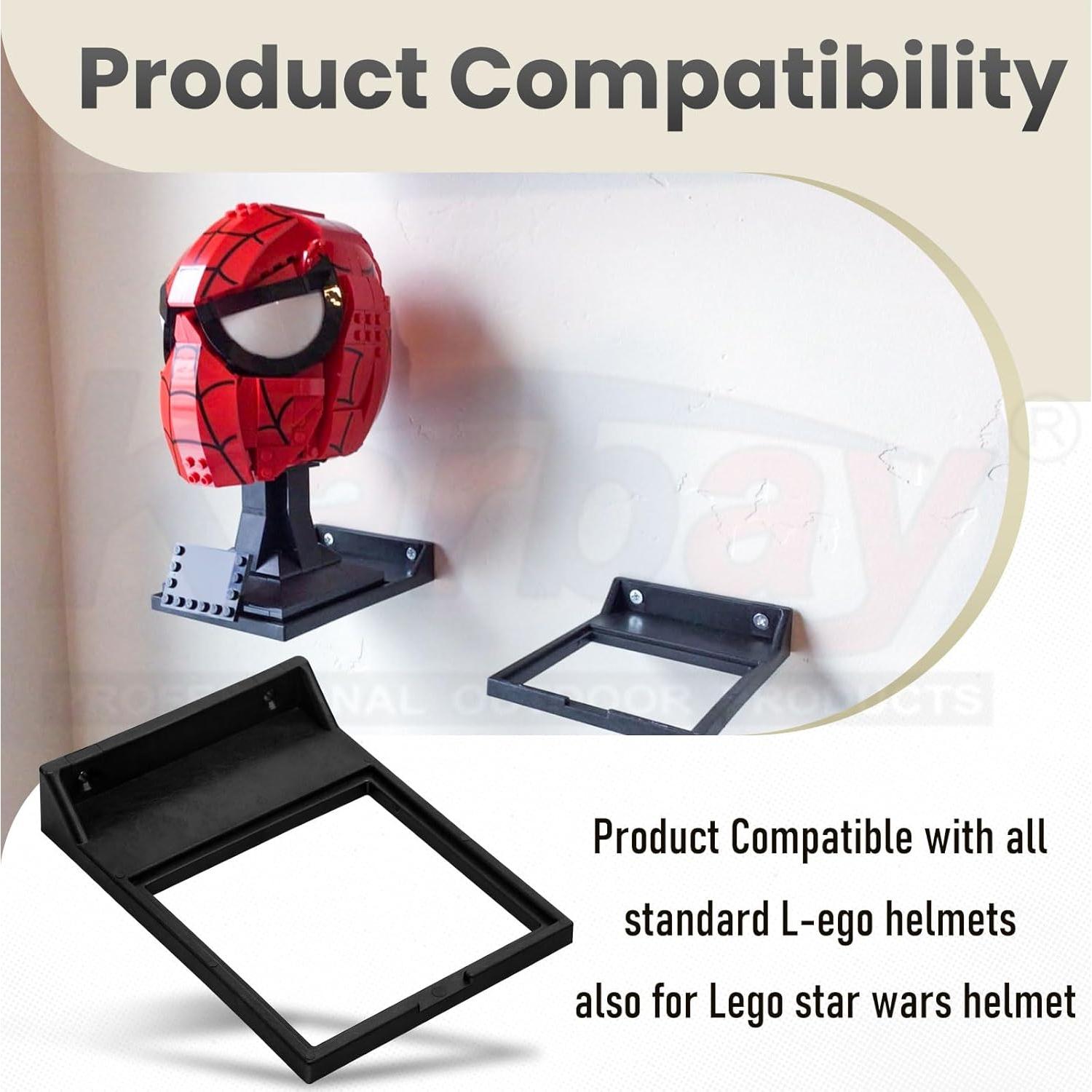 Estante de Exhibición para Casco de Guerra Lego Star Wars - 4 Pack