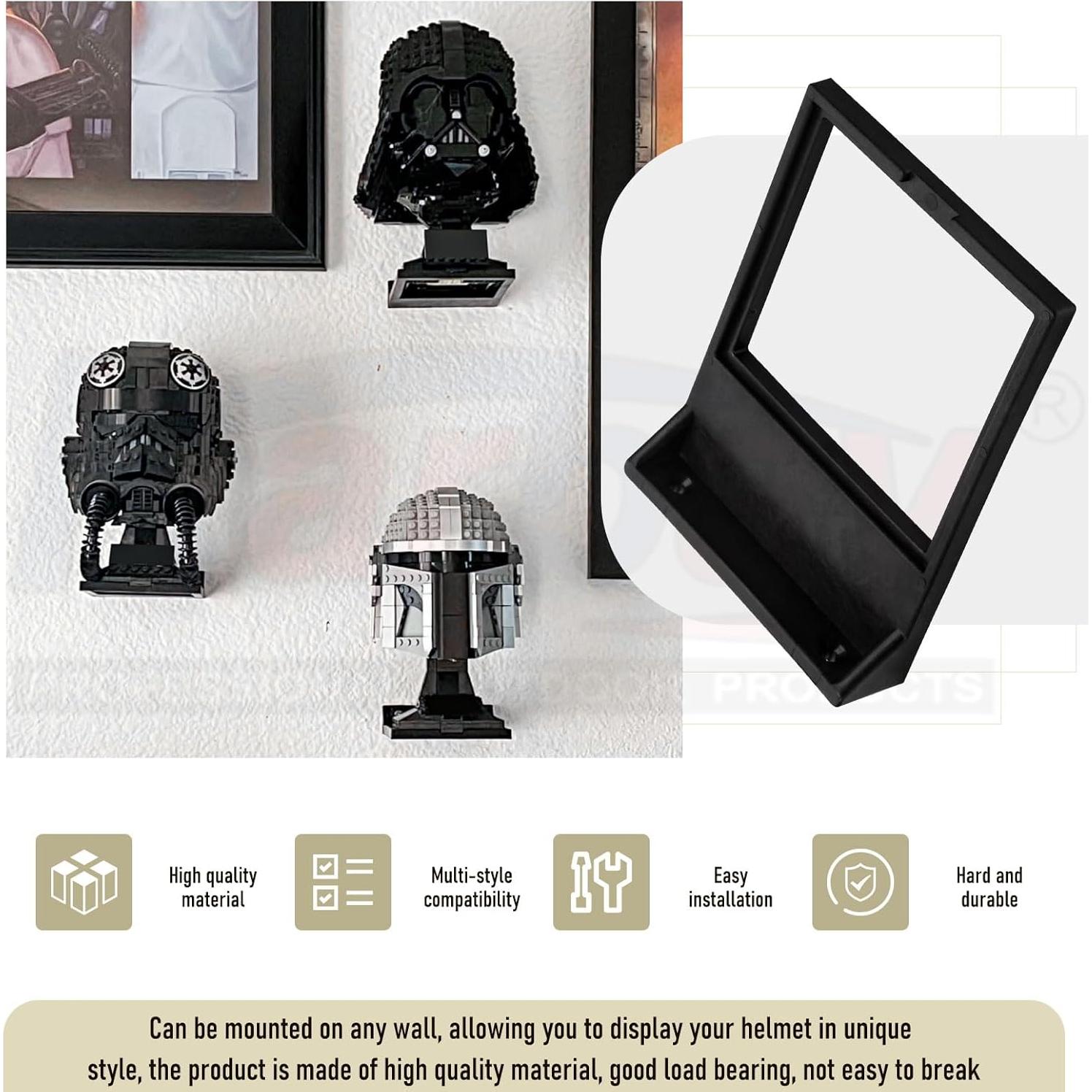 Estante de Exhibición para Casco de Guerra Lego Star Wars - 4 Pack