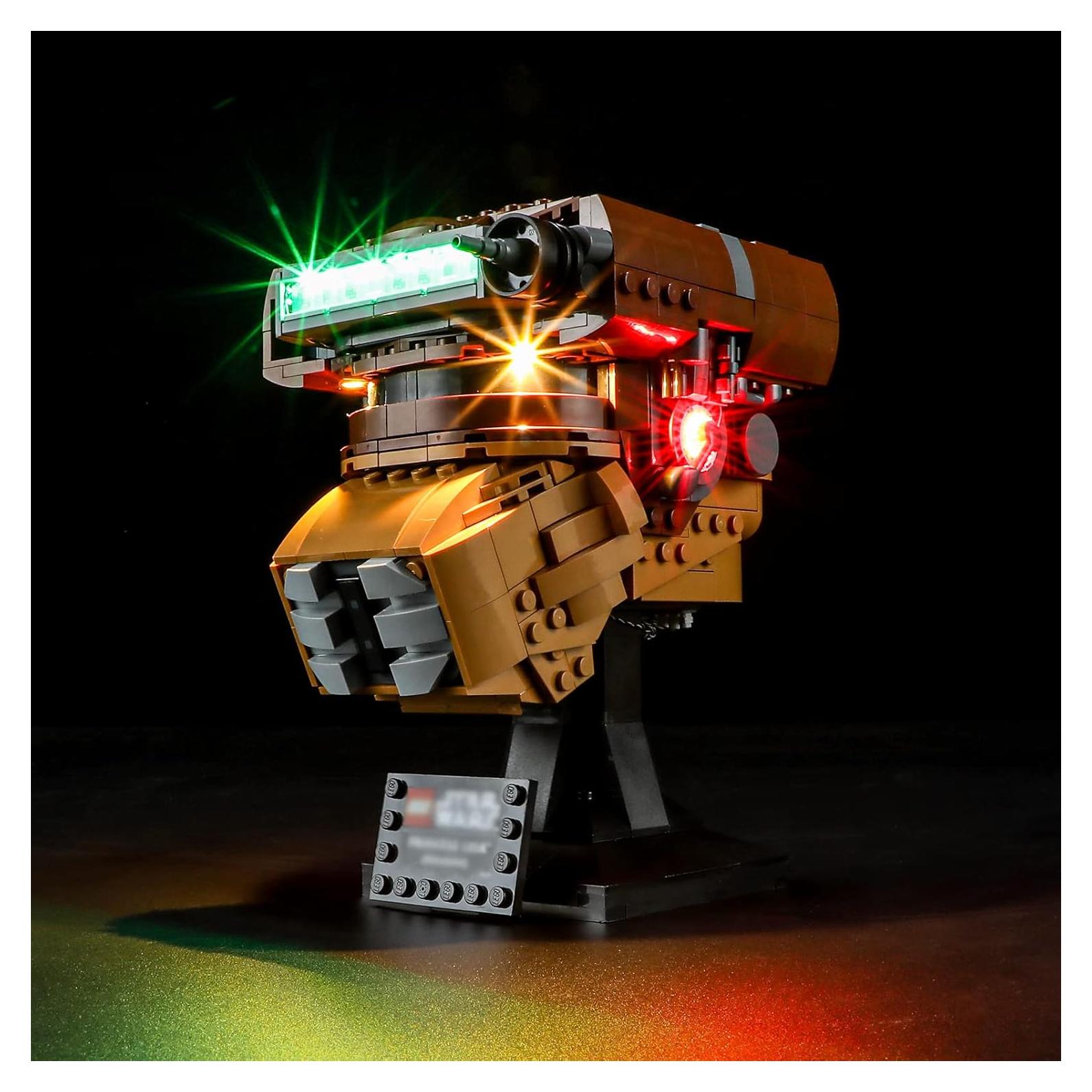 Kit de Iluminación LED BRIKSMAX para LEGO 75351 Casco Leia