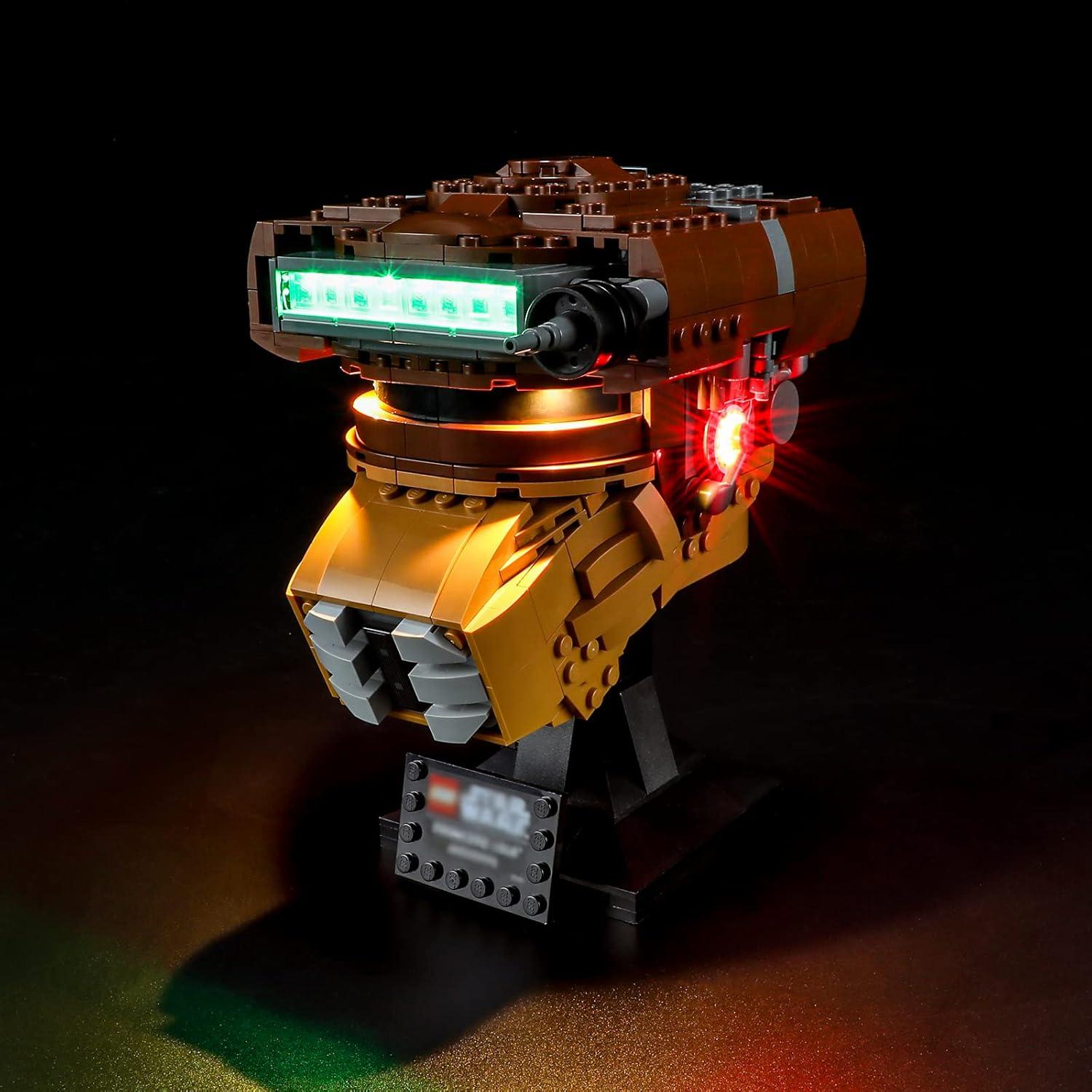 Kit de Iluminación LED BRIKSMAX para LEGO 75351 Casco Leia