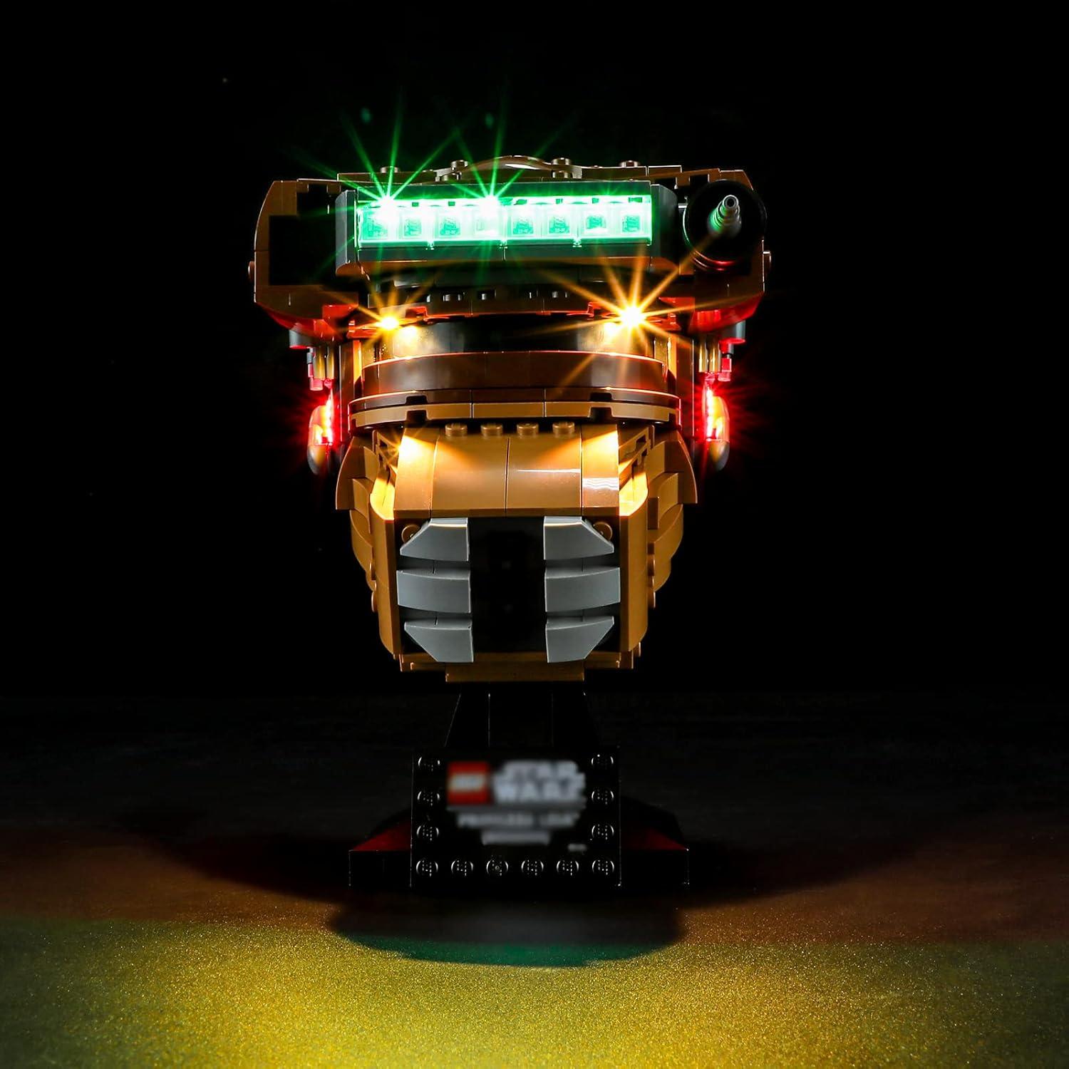 Kit de Iluminación LED BRIKSMAX para LEGO 75351 Casco Leia