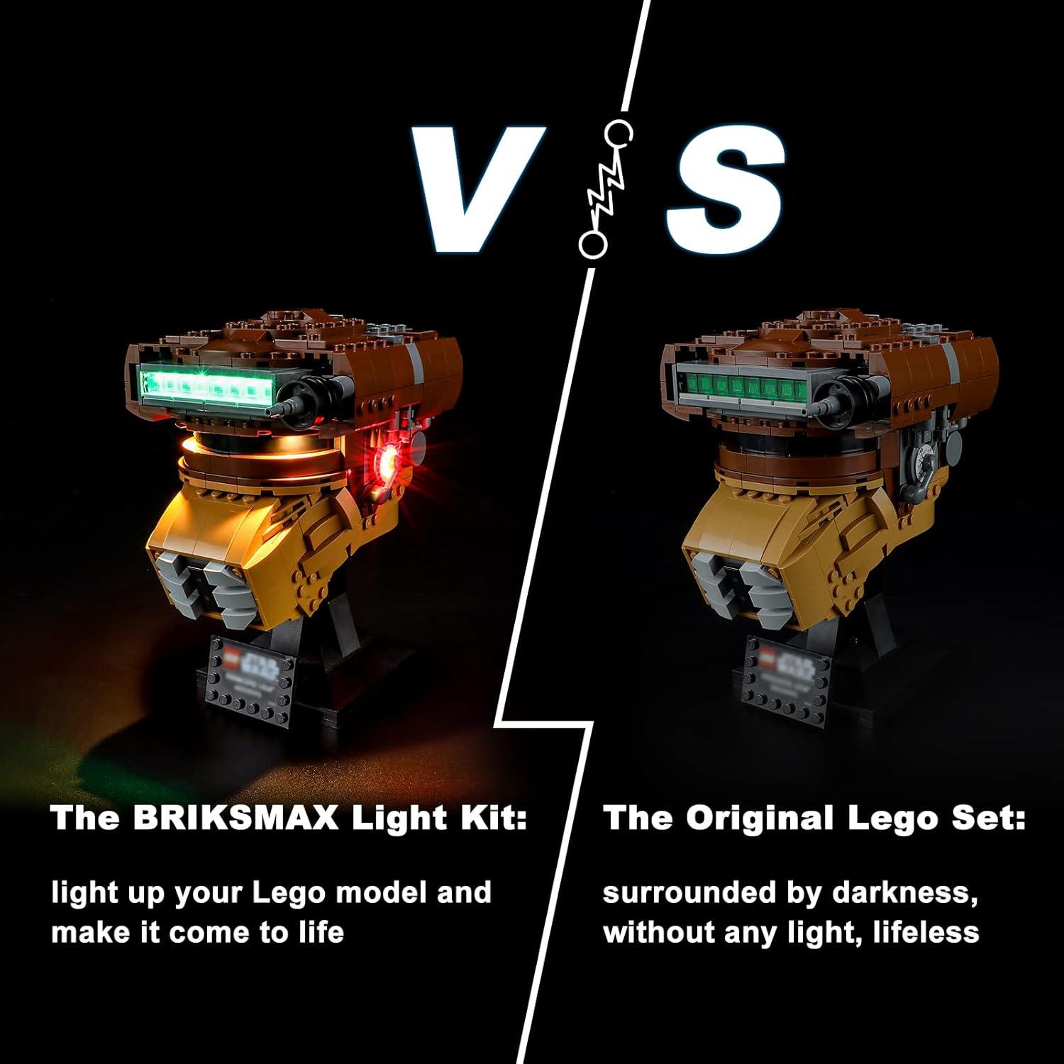 Kit de Iluminación LED BRIKSMAX para LEGO 75351 Casco Leia