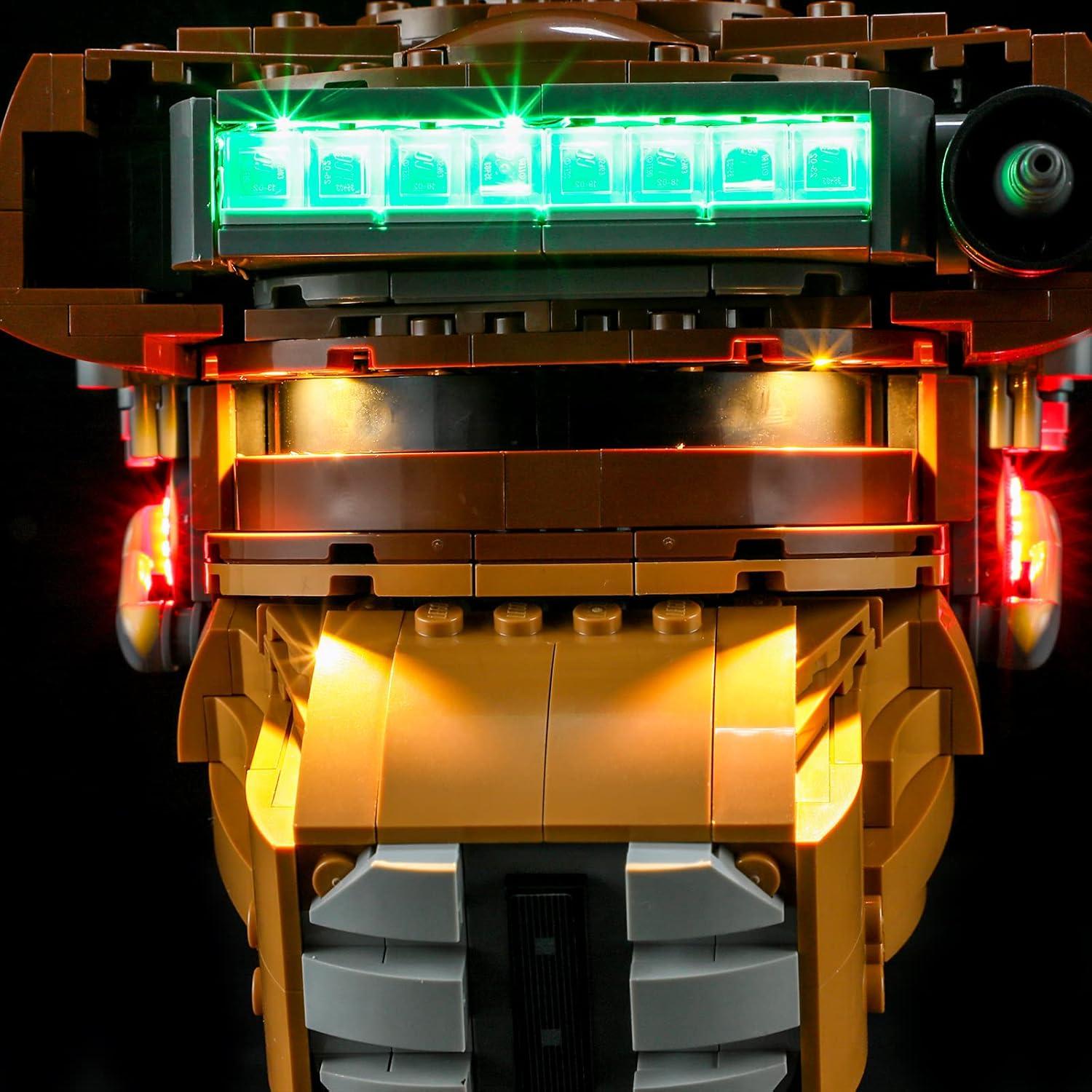 Kit de Iluminación LED BRIKSMAX para LEGO 75351 Casco Leia
