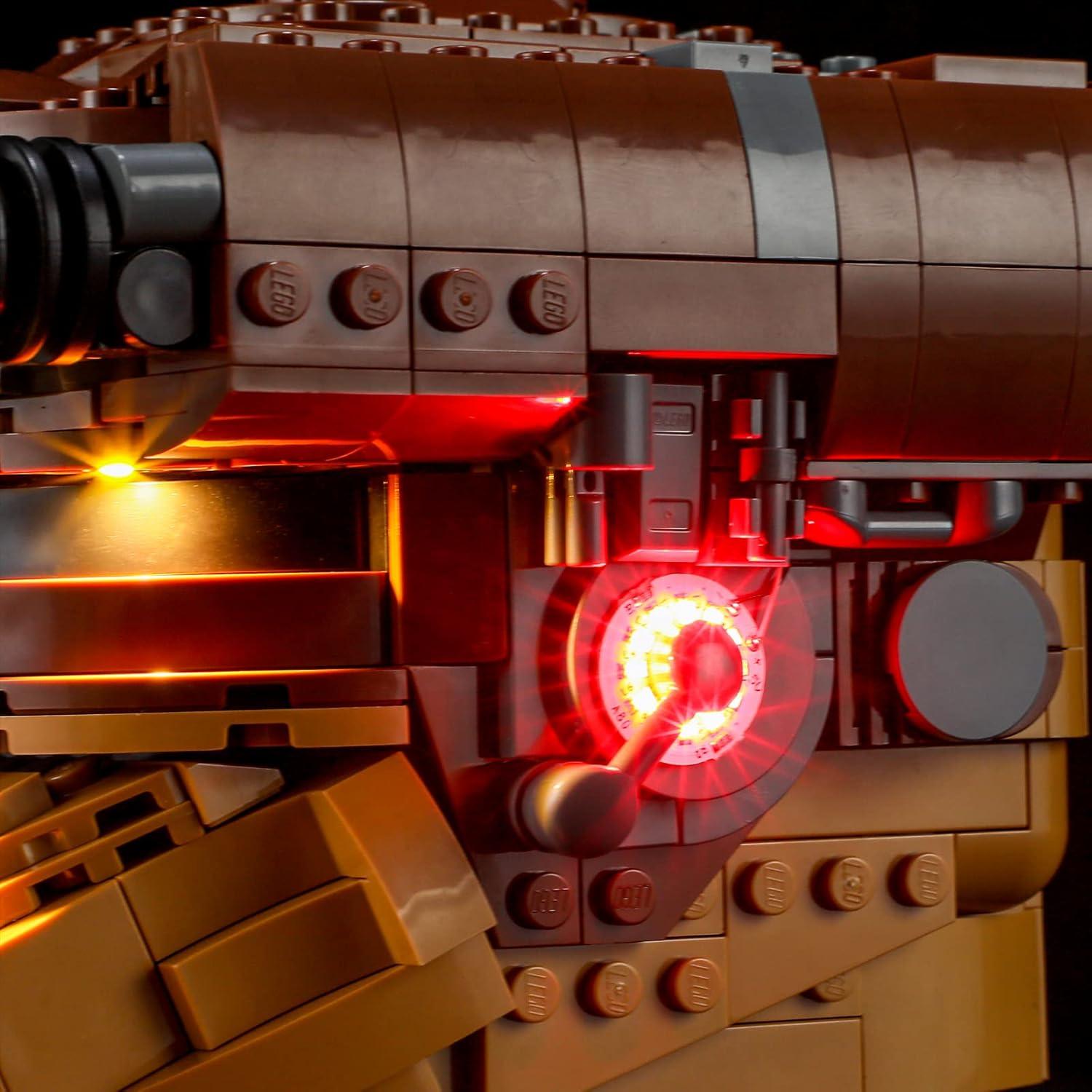 Kit de Iluminación LED BRIKSMAX para LEGO 75351 Casco Leia