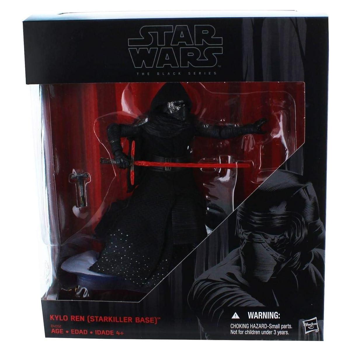 Figura Kylo Ren Star Wars Black Series 2015 con Base Starkiller