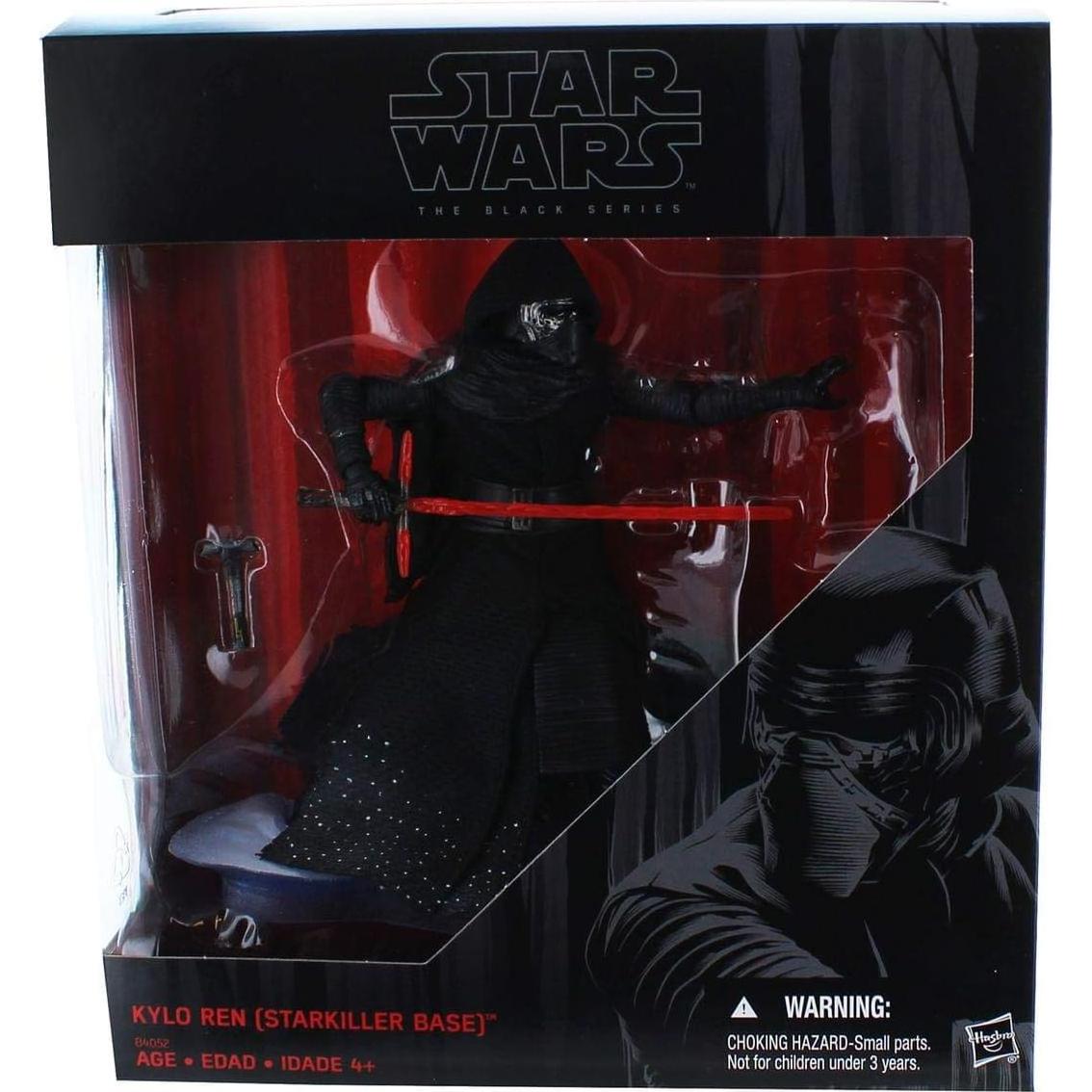 Figura Kylo Ren Star Wars Black Series 2015 con Base Starkiller