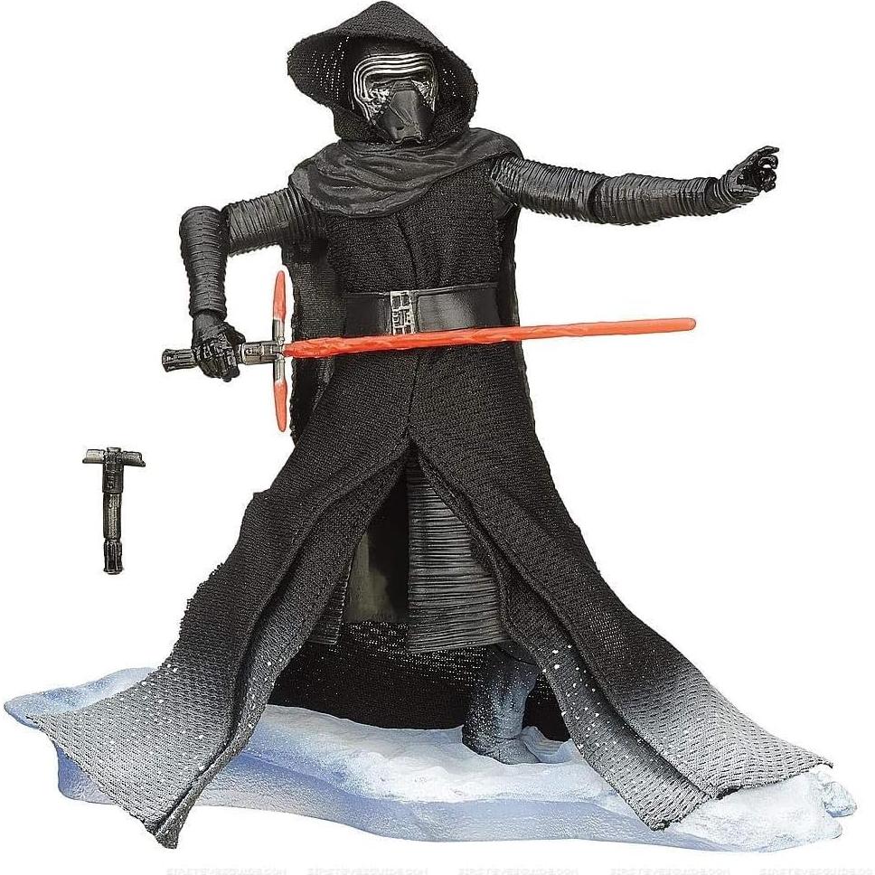 Figura Kylo Ren Star Wars Black Series 2015 con Base Starkiller