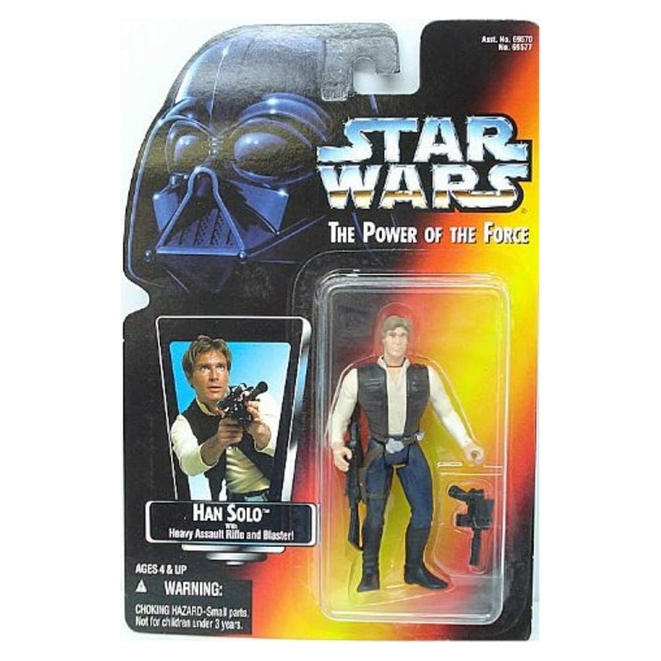 Figura de Acción Star Wars Han Solo 10.16 cm con Rifle
