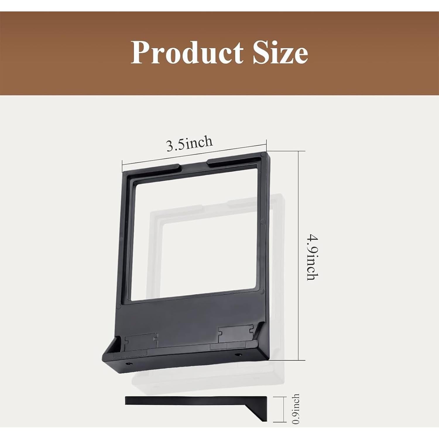 Soporte de Exhibición de Pared Negro WFCYX para Cascos Lego