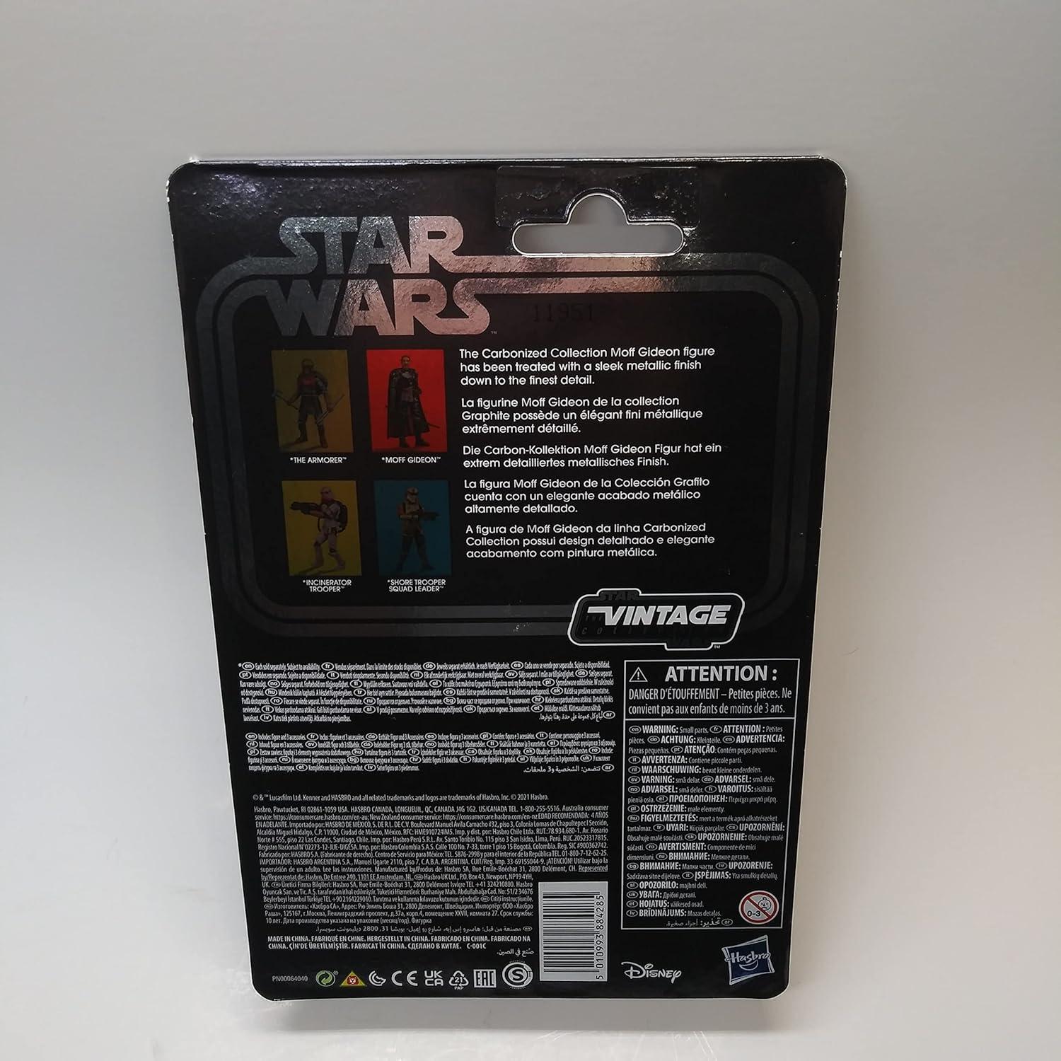 Figura Coleccionable Moff Gideon 9.5 cm Star Wars Vintage