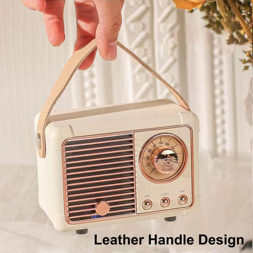 Altavoz Bluetooth Inalámbrico Baolira HM11 Beige Retro