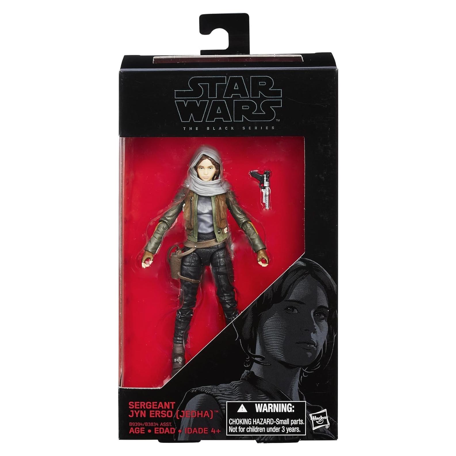Figura Sargento Jyn Erso 15 cm Star Wars La Serie Negra Hasbro