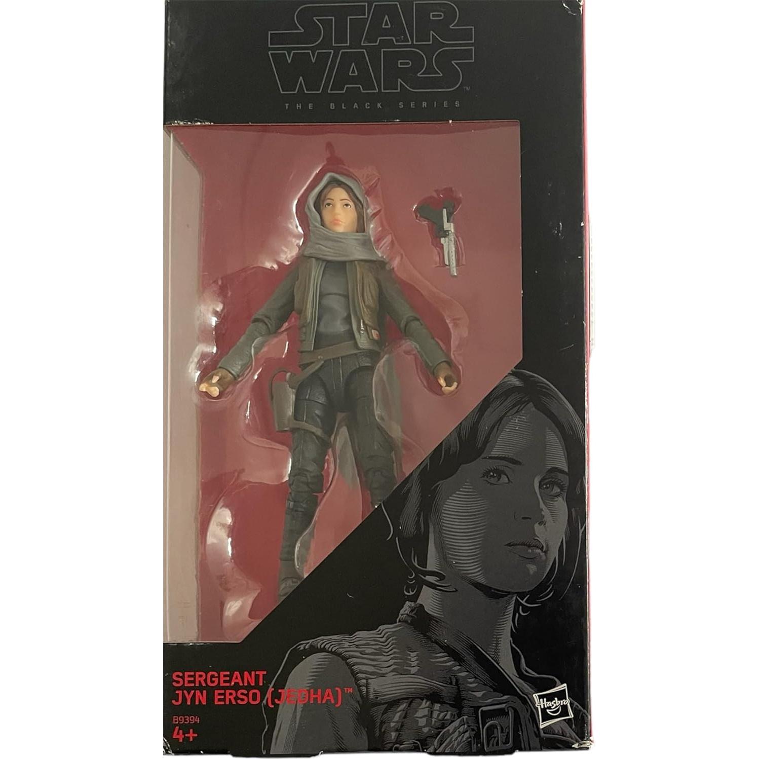 Figura Sargento Jyn Erso 15 cm Star Wars La Serie Negra Hasbro