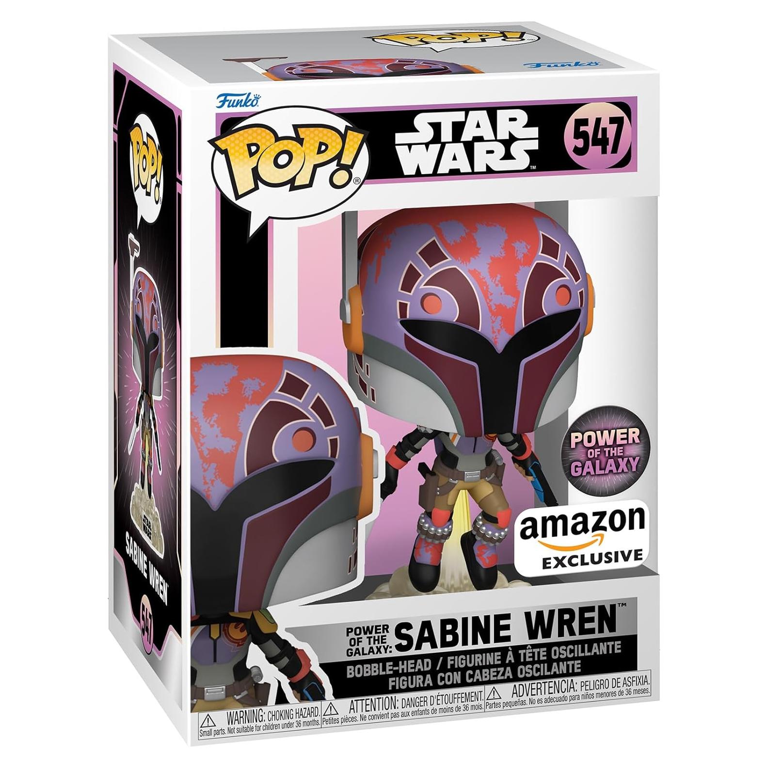 Funko Pop! Star Wars Sabine Wren con Darksaber 12.6cm