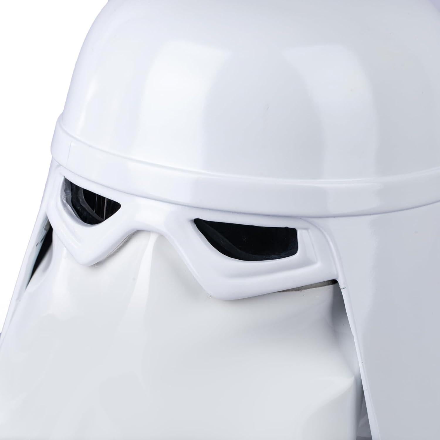 Casco Cosplay Evere White Deluxe 1:1 para Halloween 52-62 cm