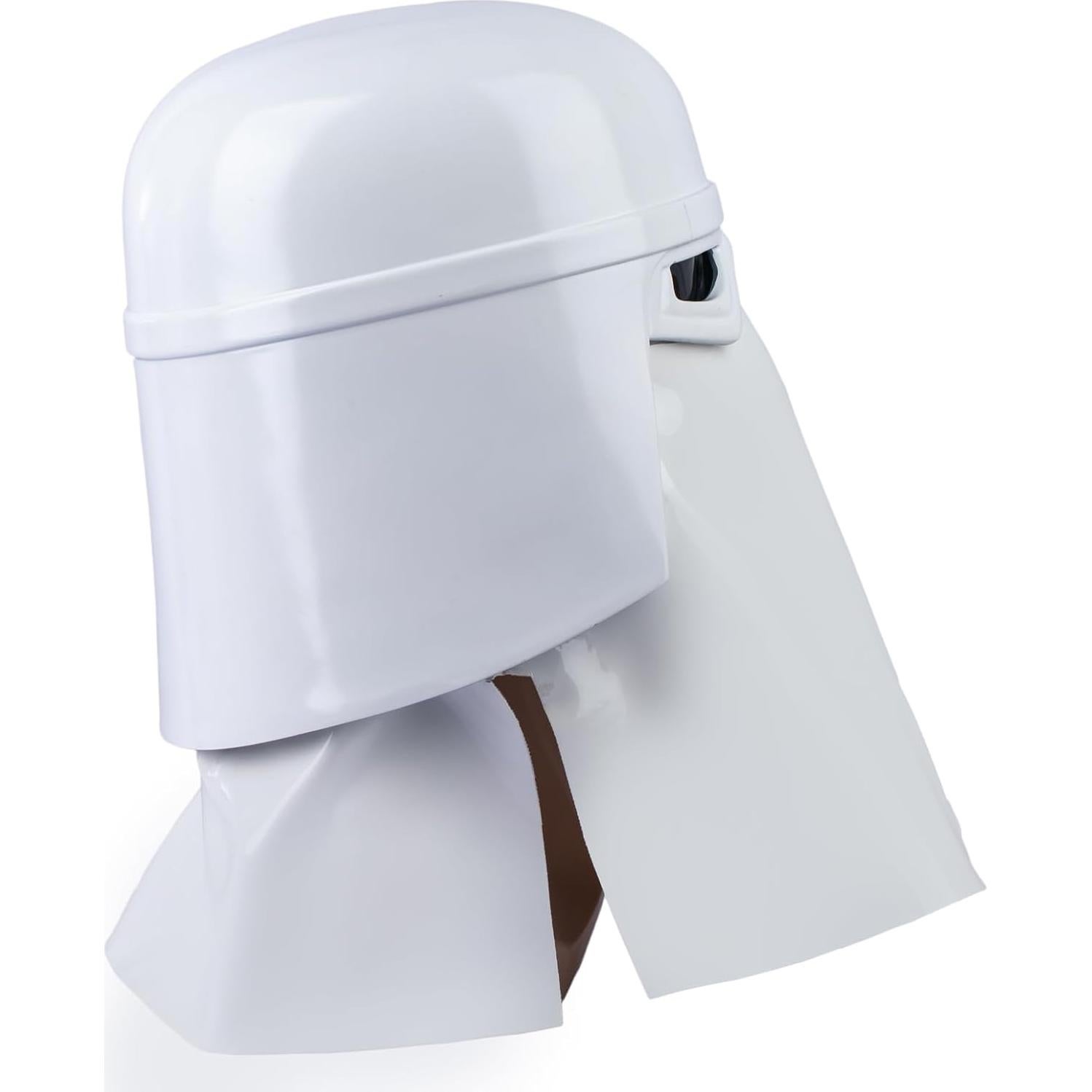 Casco Cosplay Evere White Deluxe 1:1 para Halloween 52-62 cm