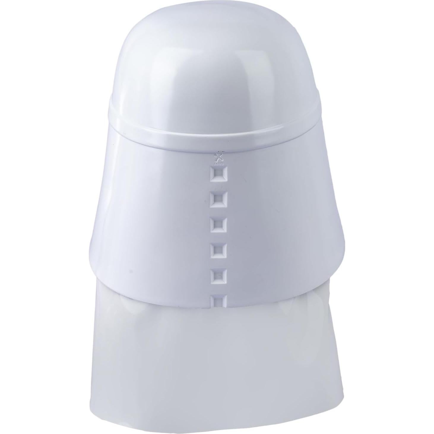 Casco Cosplay Evere White Deluxe 1:1 para Halloween 52-62 cm