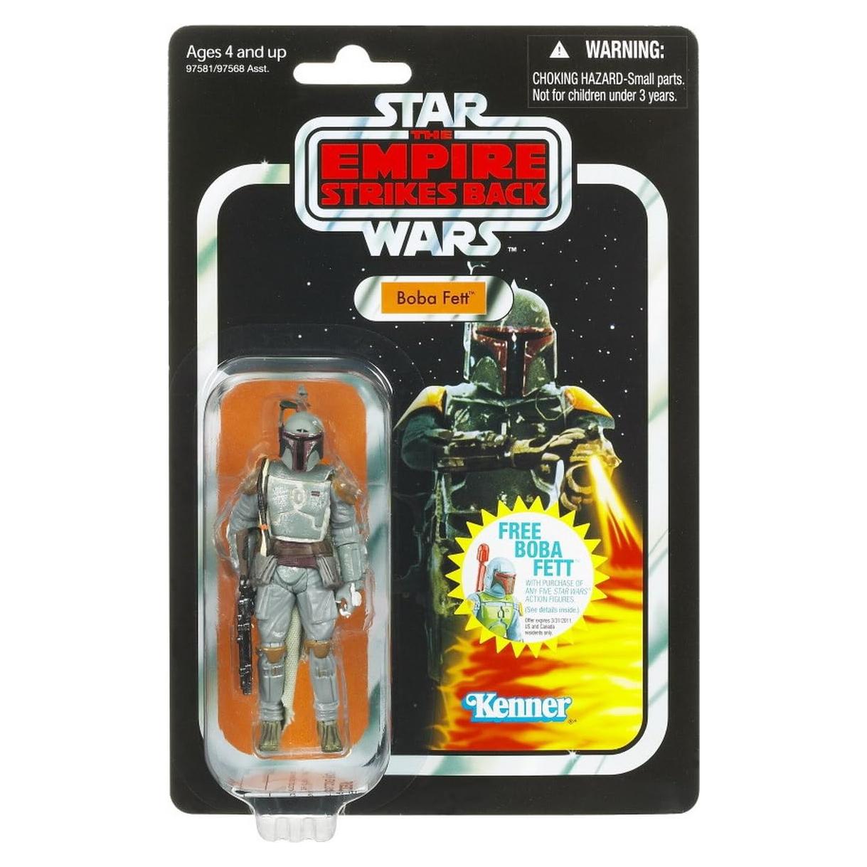 Figura de Acción Vintage Star Wars Boba Fett 3.75"