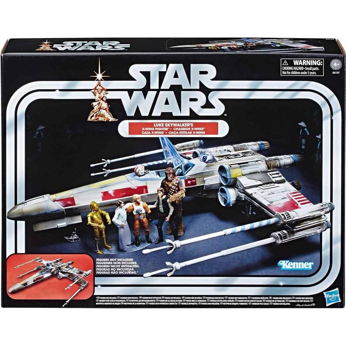 Caza Estelar X-Wing Luke Skywalker Vintage Hasbro 9.53 cm