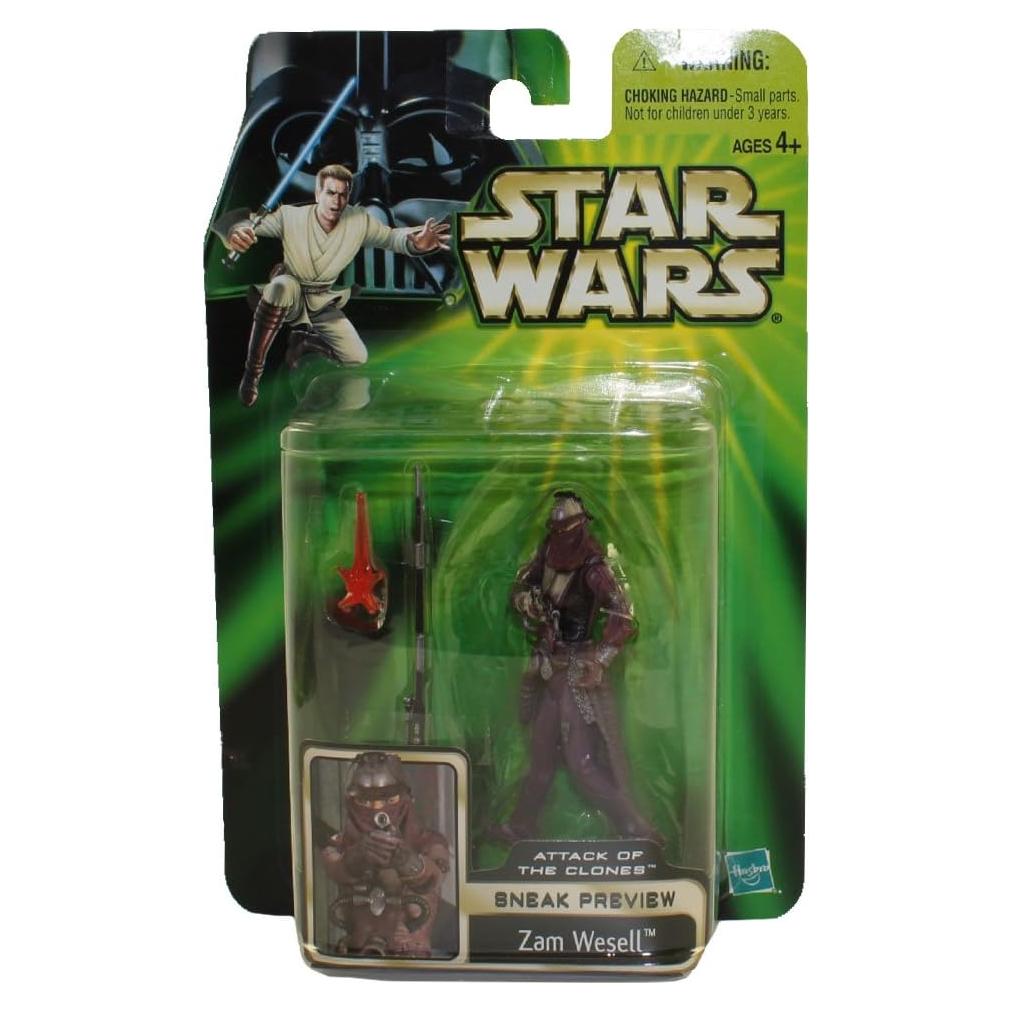 Figura de Acción Star Wars Zam Wesell 9.5 cm Hasbro