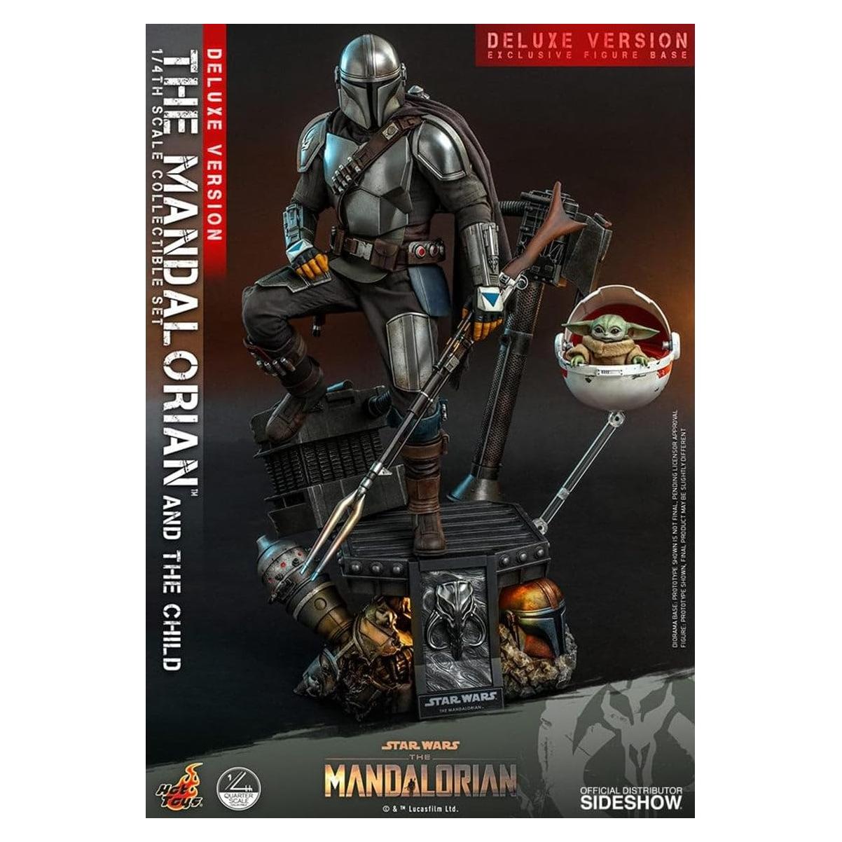 Figura Coleccionable Hot Toys El Mandaloriano 46cm Deluxe