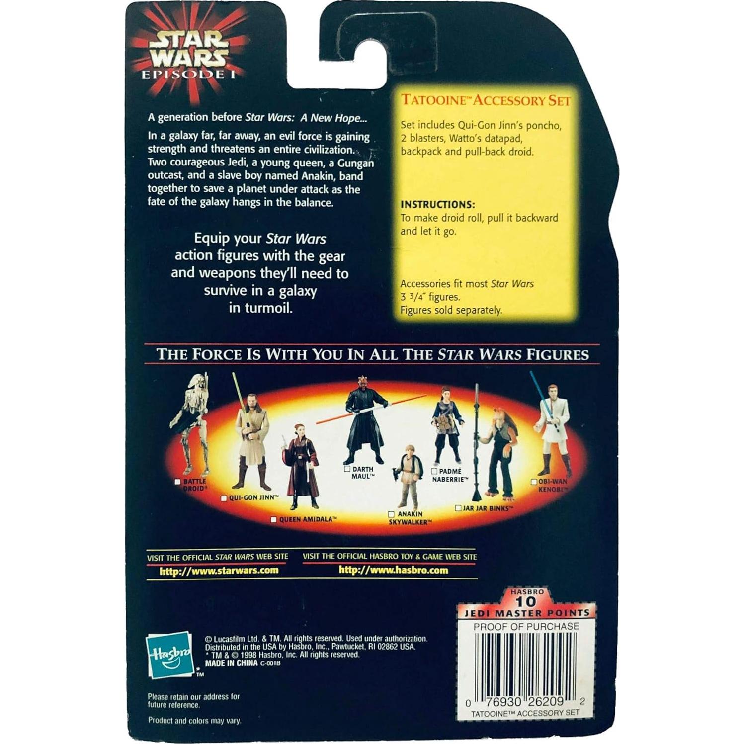 Accesorios Star Wars Episodio I Tatooine Hasbro 9.5 cm