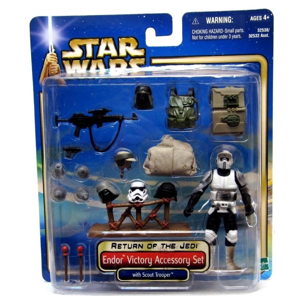 Conjunto de Accesorios Star Wars Hasbro Victoria Endor Scout Trooper