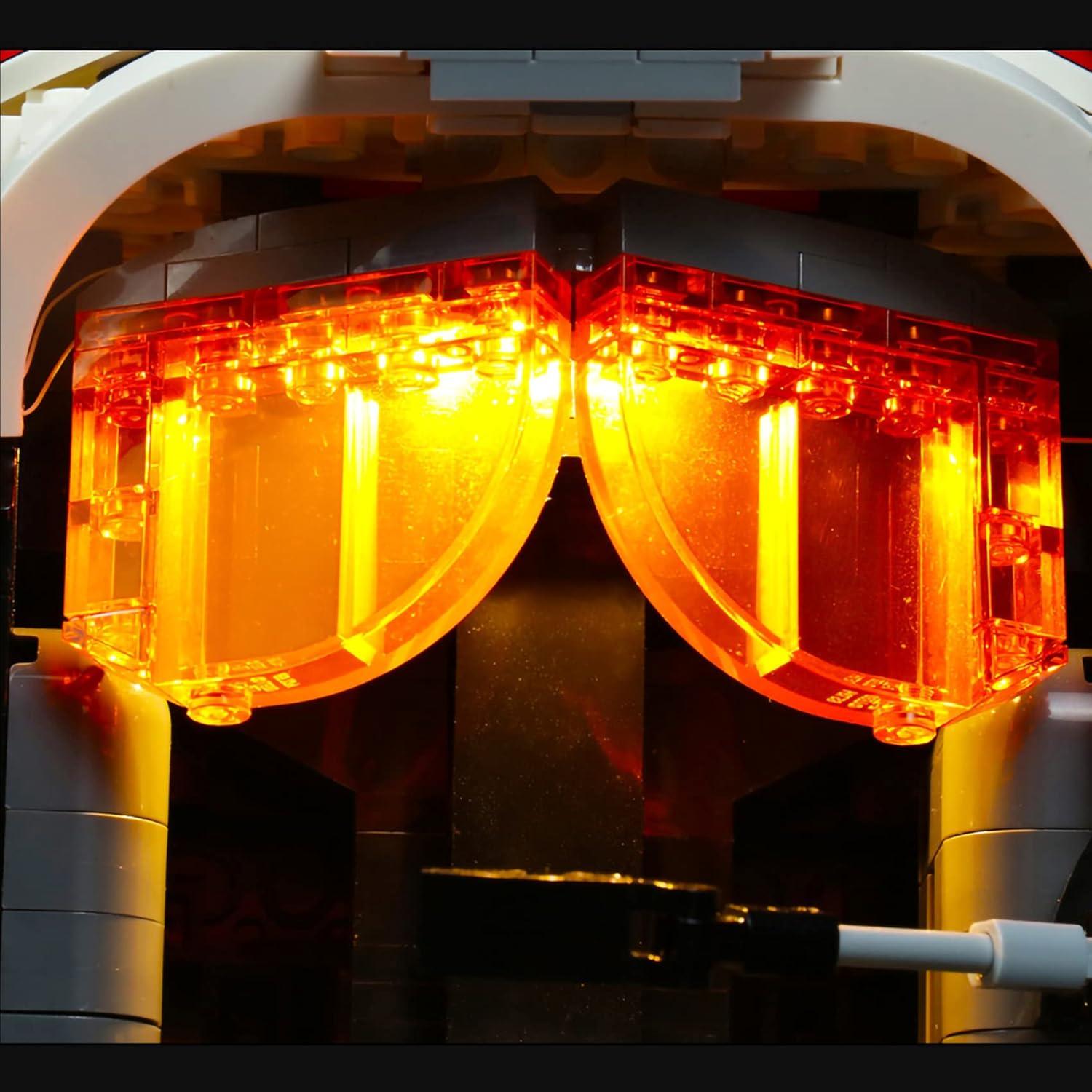 Kit de Iluminación LED para Lego 75327 Casco Luke Skywalker