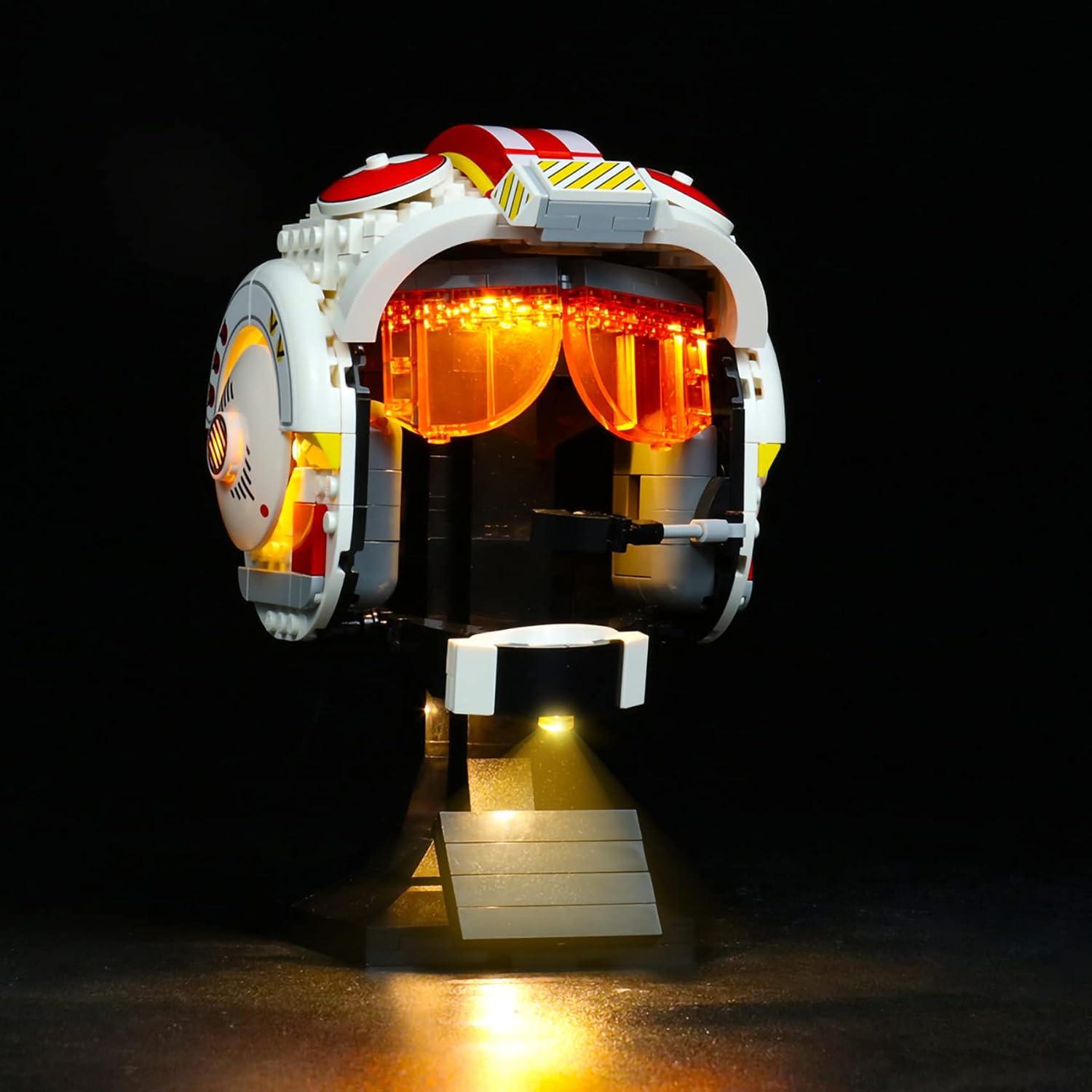 Kit de Iluminación LED para Lego 75327 Casco Luke Skywalker