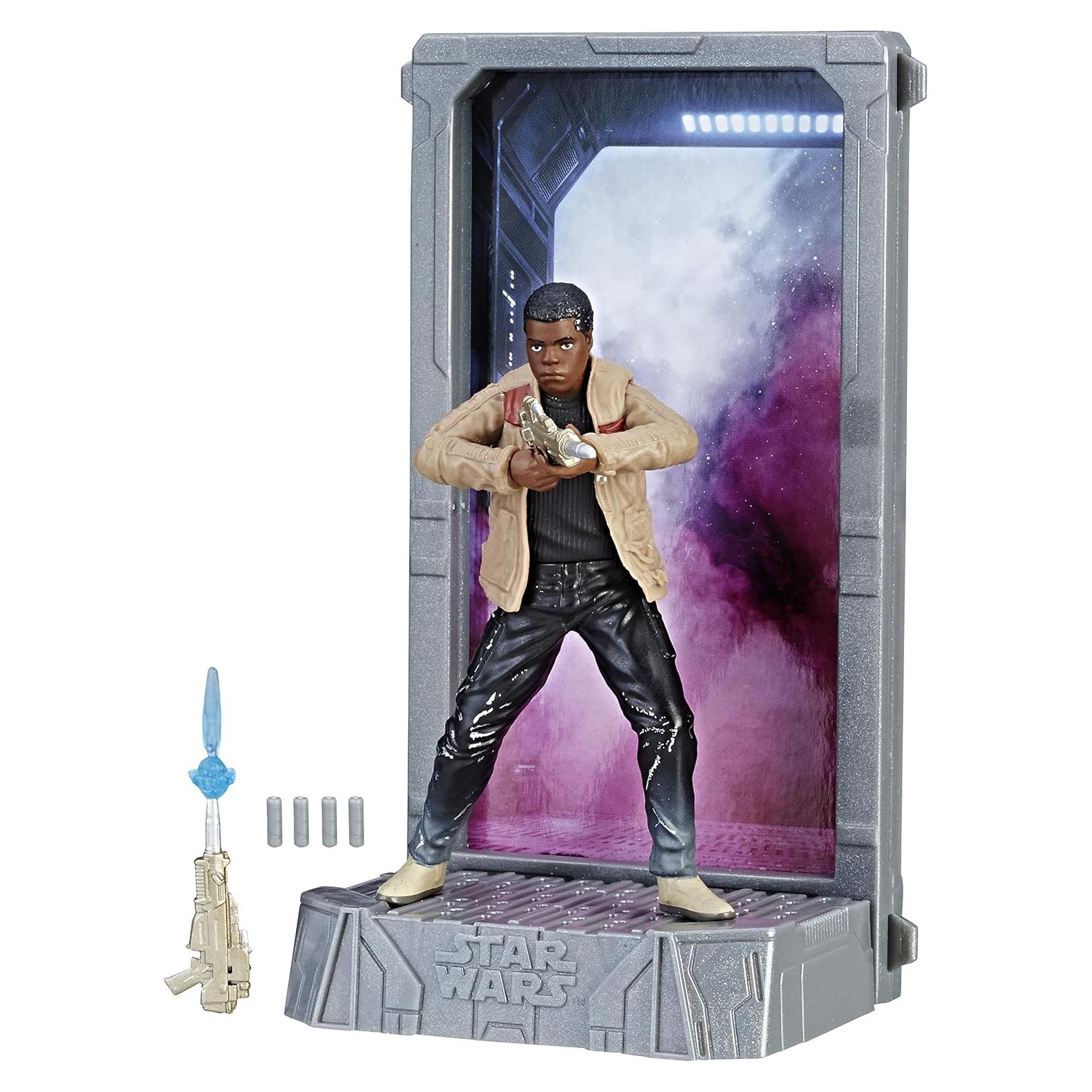Figura Star Wars La Serie Negra Titanio Finn Base Starkiller
