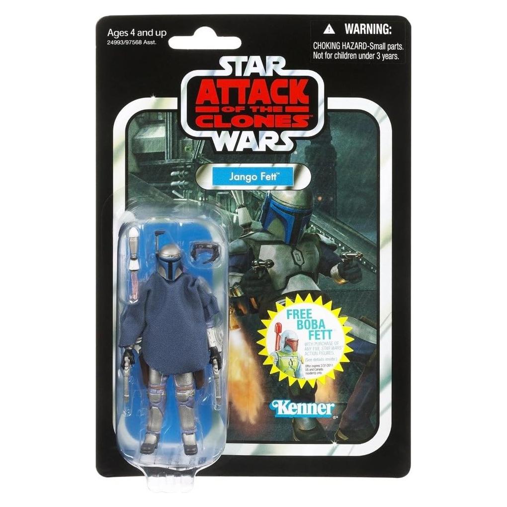 Figura de Acción Jango Fett 3.5 cm Hasbro Star Wars VC34