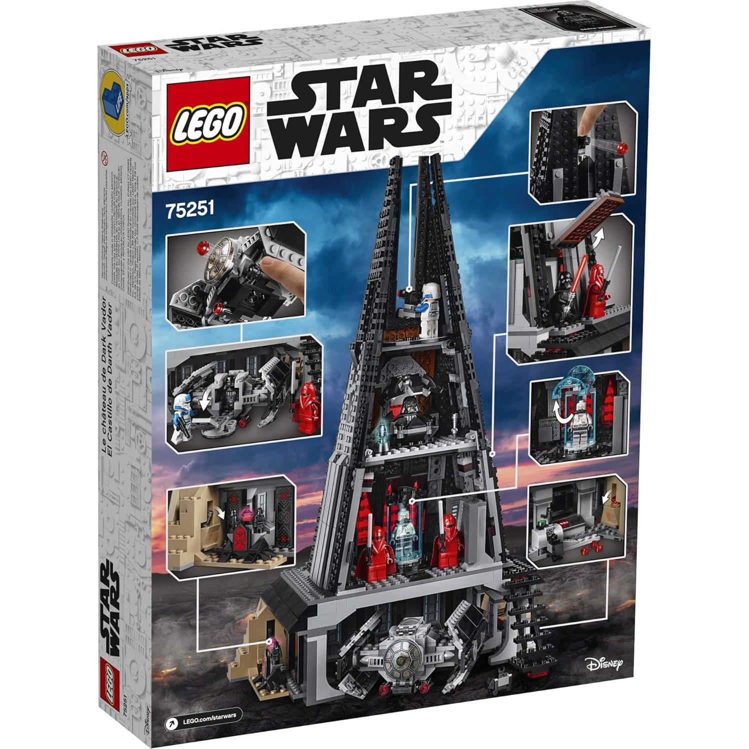 LEGO Star Wars Castillo de Darth Vader 75251 - 1,060 Piezas