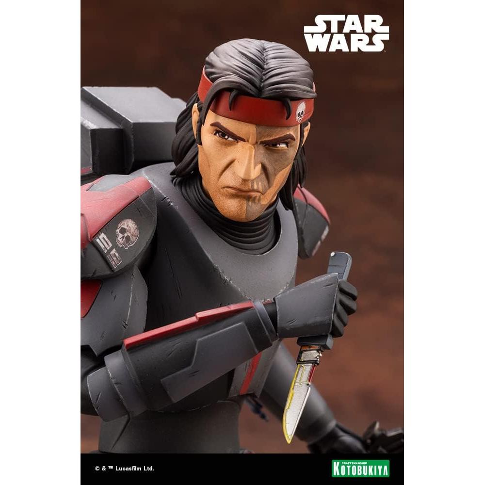 Estatua Hunter ARTFX Kotobukiya Star Wars Bad Batch 1/7