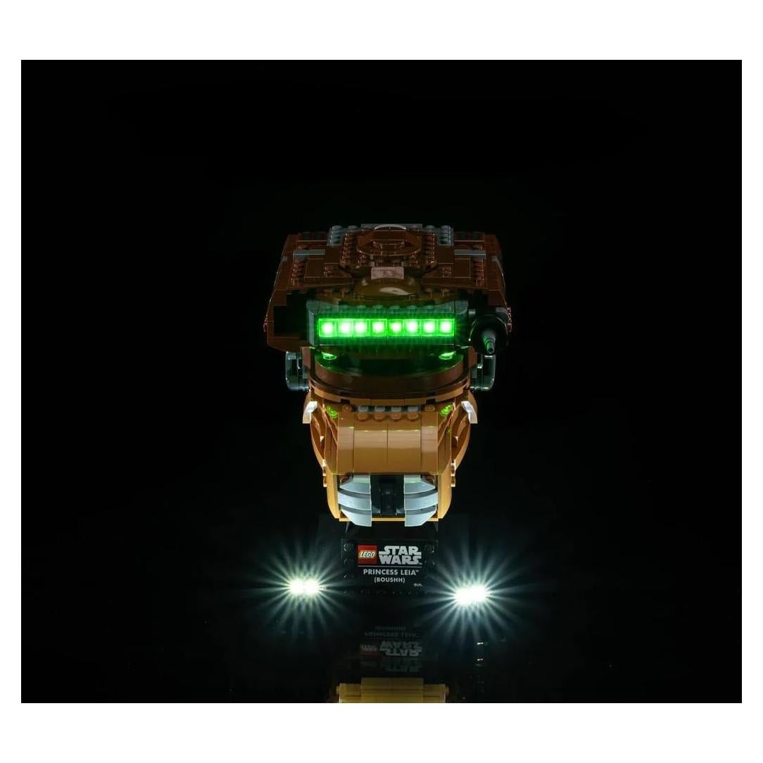 Kit de Luz LED Brick Loot para Casco Princesa Leia 75351