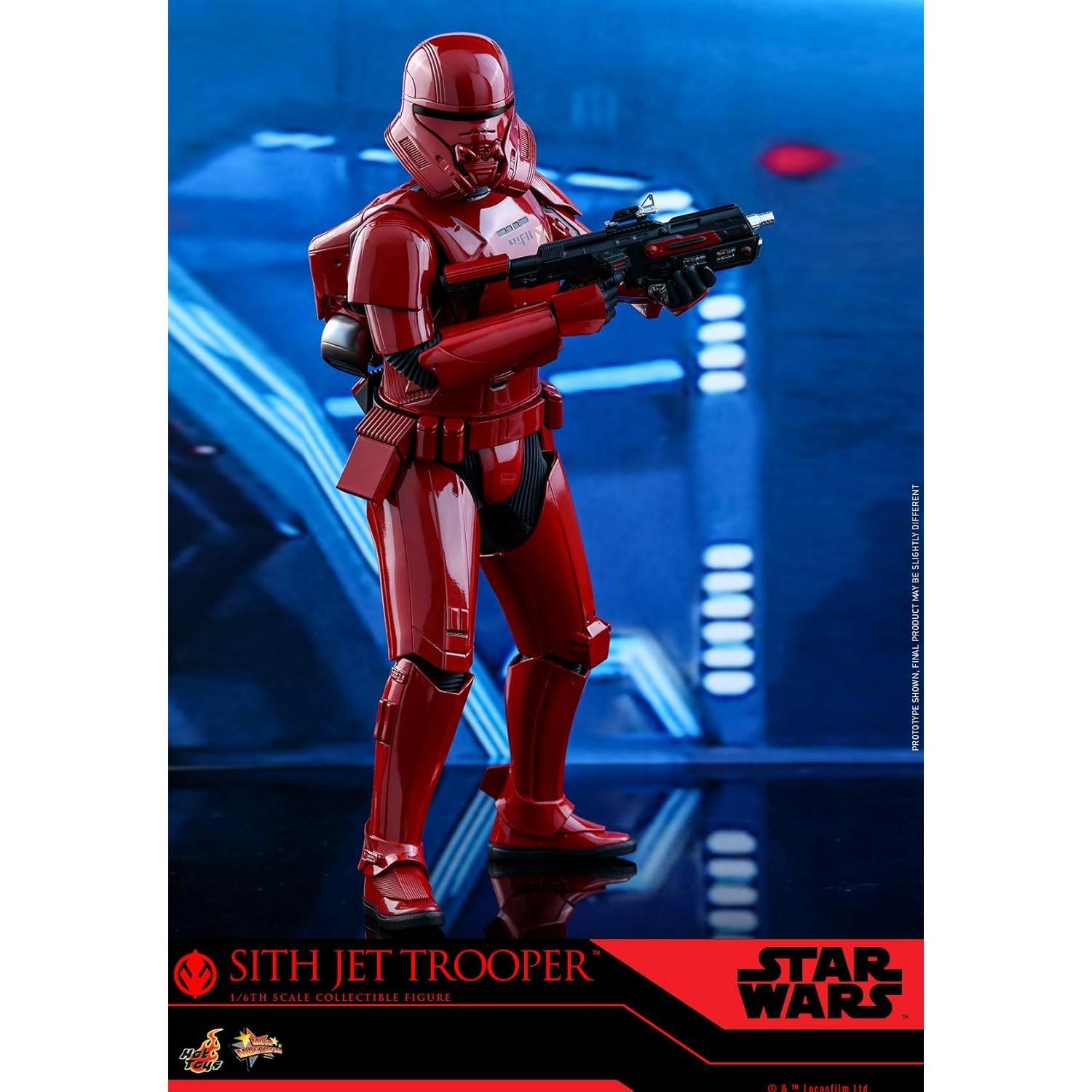 Figura Coleccionable Sith Jet Trooper 1:6 Hot Toys 31 cm