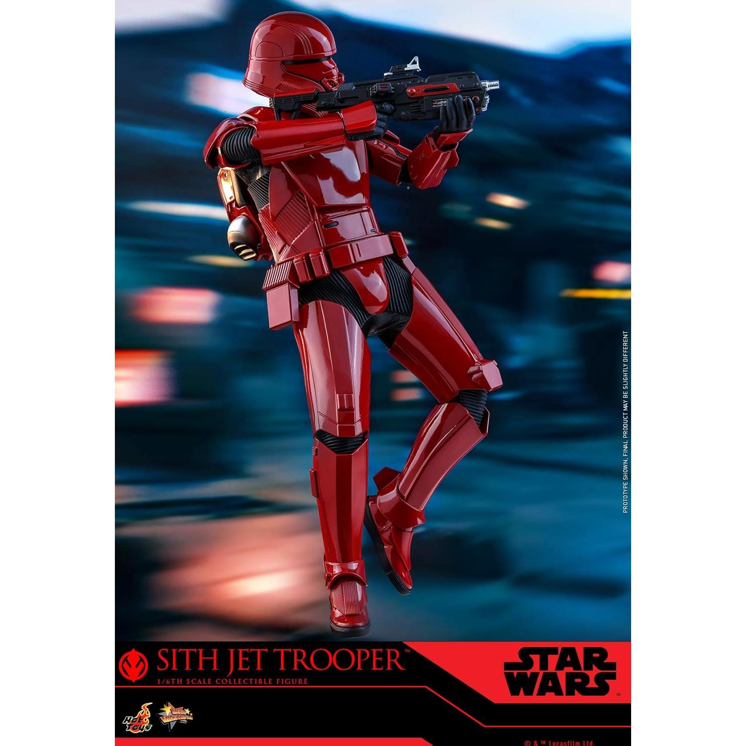 Figura Coleccionable Sith Jet Trooper 1:6 Hot Toys 31 cm