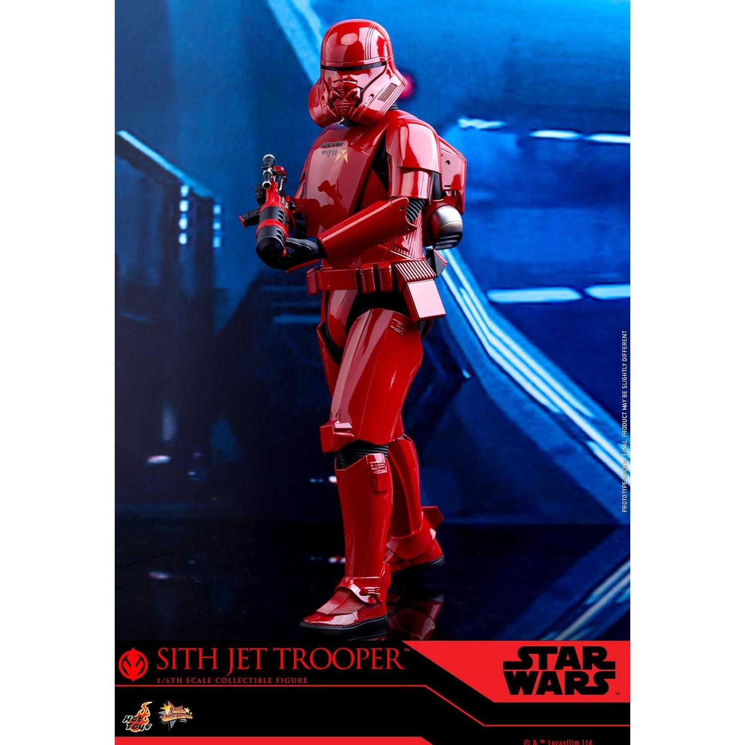 Figura Coleccionable Sith Jet Trooper 1:6 Hot Toys 31 cm