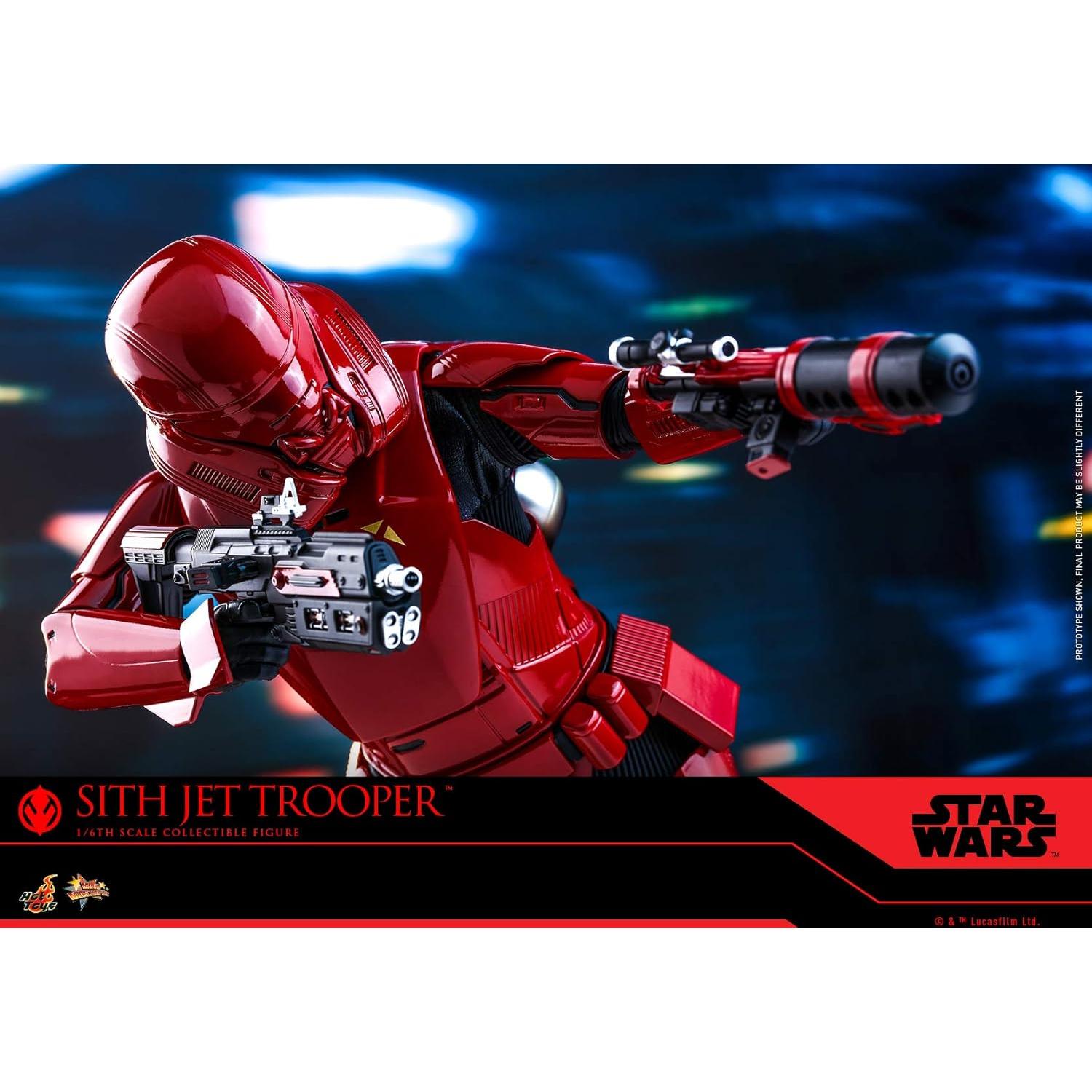 Figura Coleccionable Sith Jet Trooper 1:6 Hot Toys 31 cm