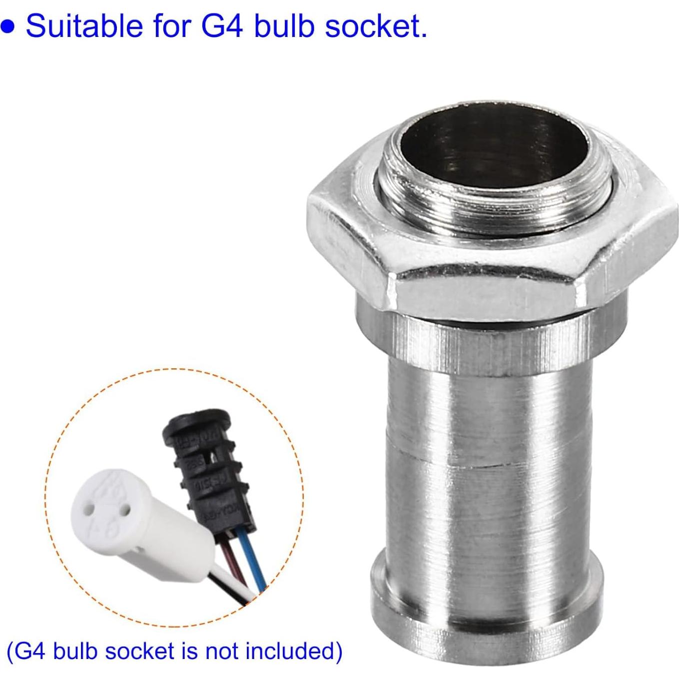 Kit de Accesorios para Lámpara G4 Boxonly Rosca M10 Paquete de 5