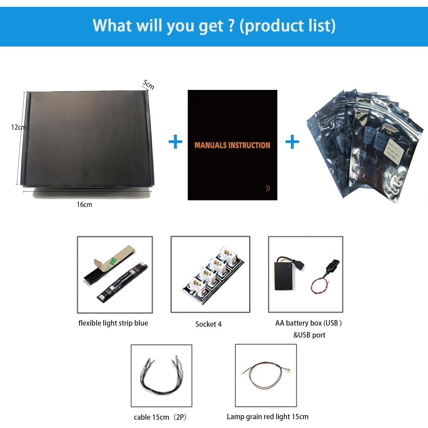 Kit de Luz LED para LEGO 75343 - Casco Soldado Oscuro