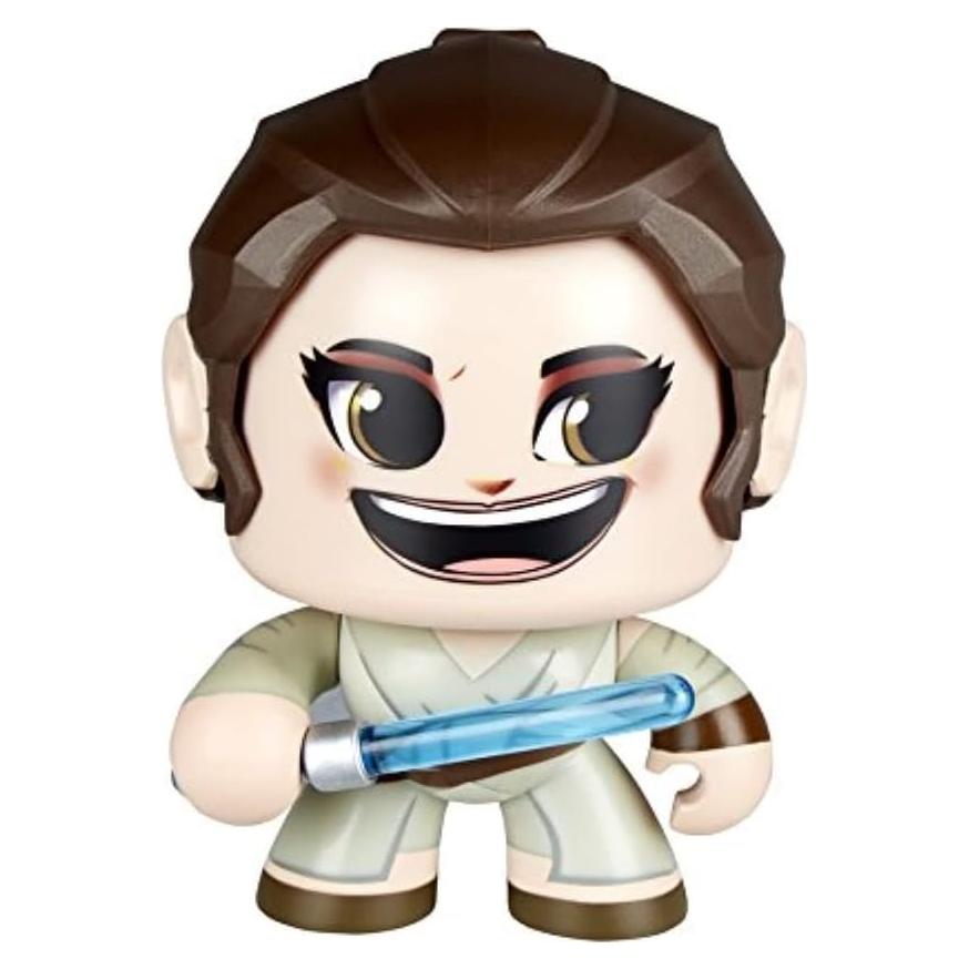 Figura Star Wars Mighty Muggs Rey (Jakku) 3 expresiones