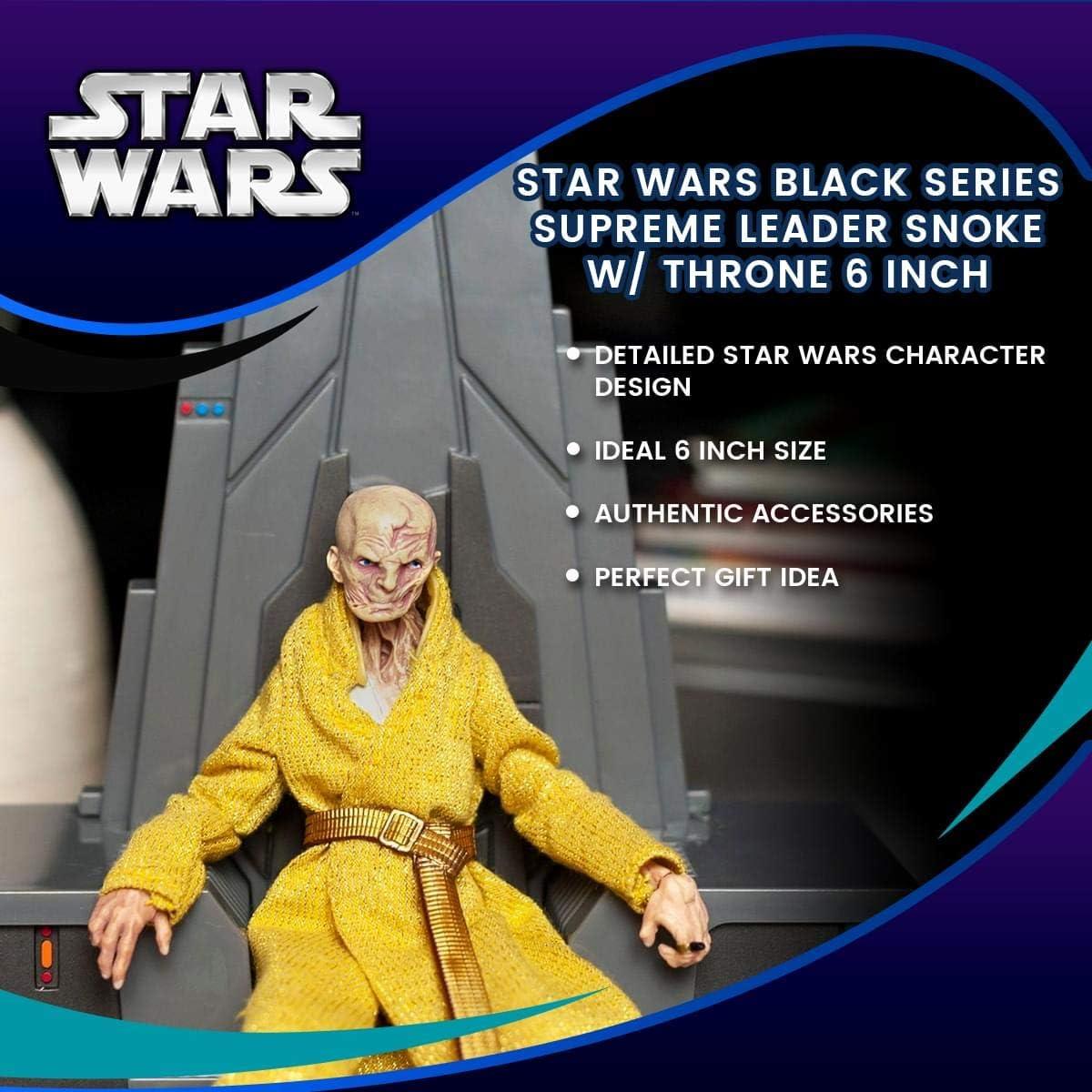 Figura de Acción Líder Supremo Snoke Star Wars 15.24 cm