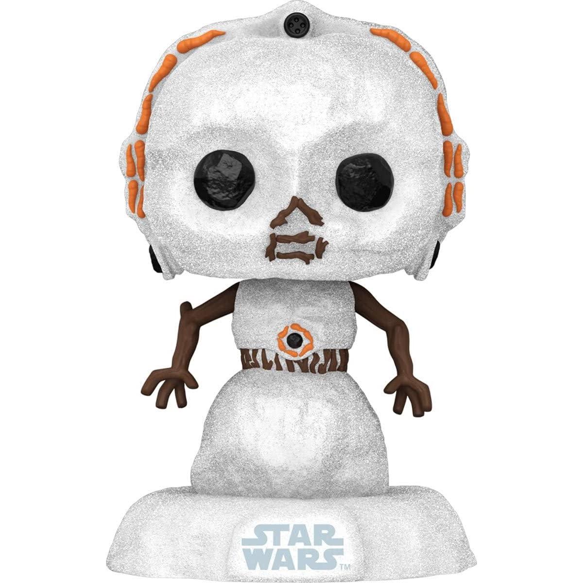 Figura de Vinilo C-3PO Muñeco de Nieve Funko Star Wars 9.5 cm