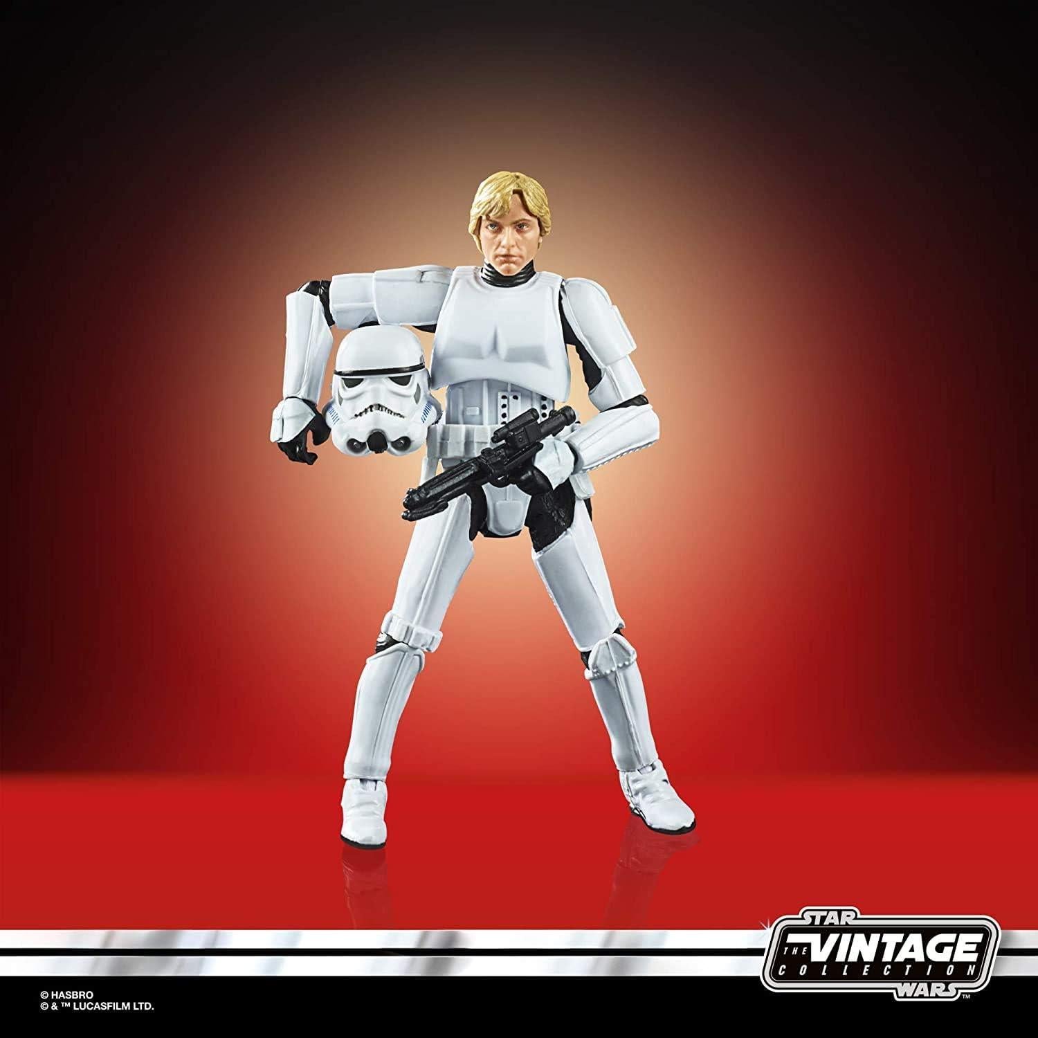 Figura de Acción Luke Skywalker Stormtrooper Hasbro 9 cm